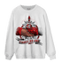 Cherry 11s Sweatshirt Match Trust No One Old School - NastyJamz