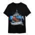 University Blue 5s T Shirt Match Trust No One Old School - NastyJamz