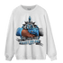 University Blue 5s Sweatshirt Match Trust No One Old School - NastyJamz
