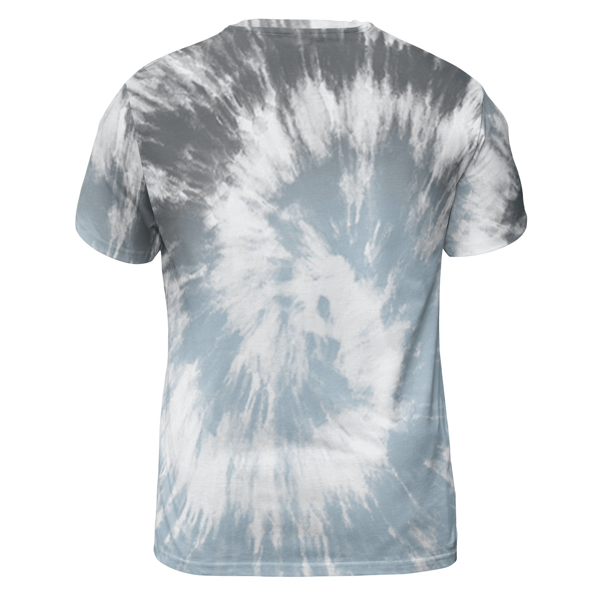 Blue Grey 13s T Shirt Match Tye Dye 3D All-Over Print Spiral - NastyJamz