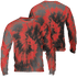 Bred Reimagined 4s Sweatshirt Match Tye Dye 3D All-Over Print Spiral - NastyJamz