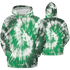 Lucky Green 5s Hoodie Match Tye Dye 3D All-Over Print Spiral - NastyJamz