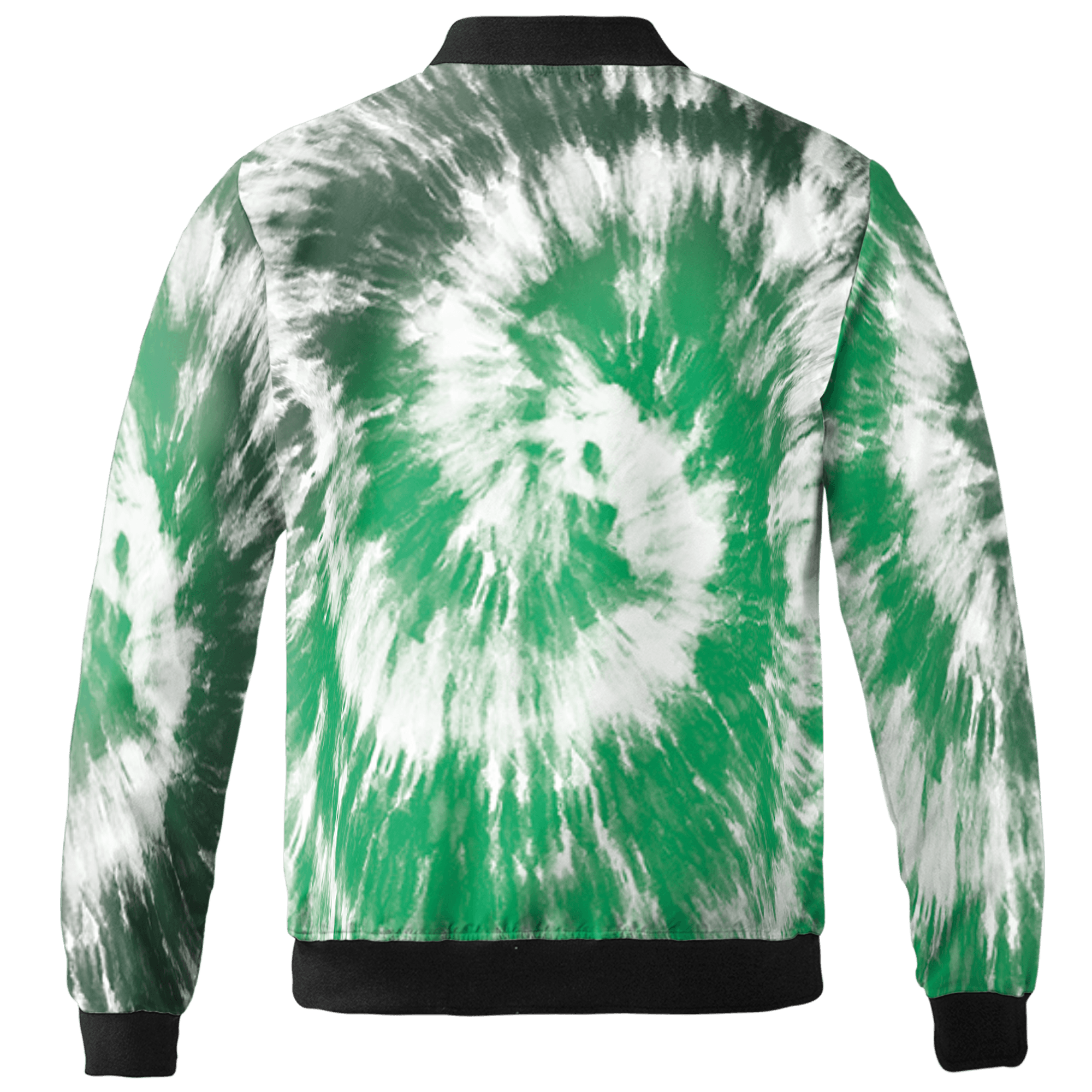 Lucky Green 5s Jacket Match Tye Dye 3D All-Over Print Spiral - NastyJamz
