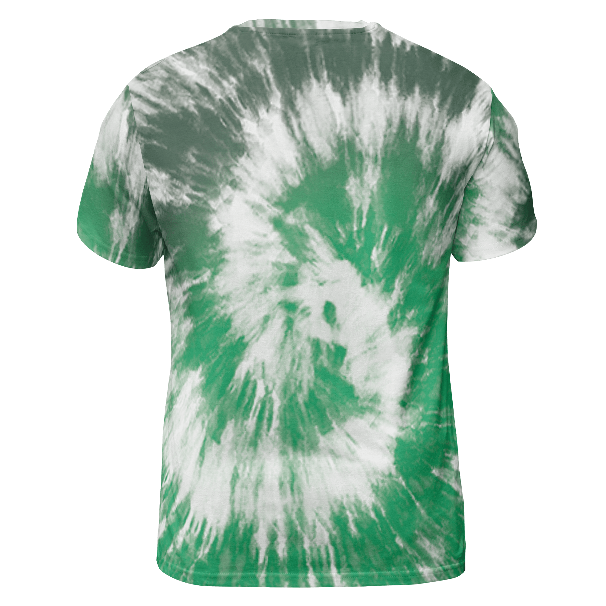 Lucky Green 5s T Shirt Match Tye Dye 3D All-Over Print Spiral - NastyJamz
