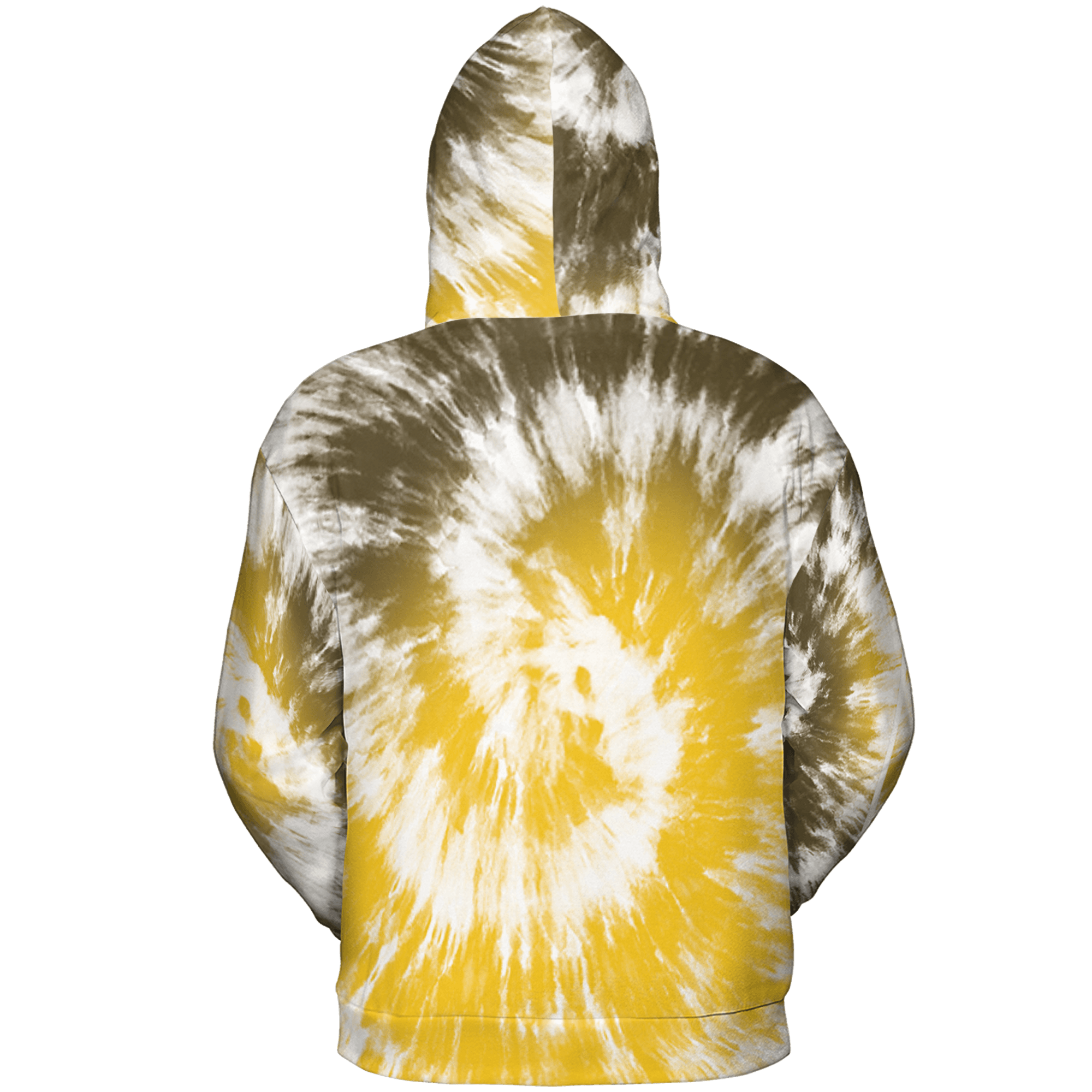 Yellow Ochre 6s Hoodie Match Tye Dye 3D All-Over Print Spiral - NastyJamz