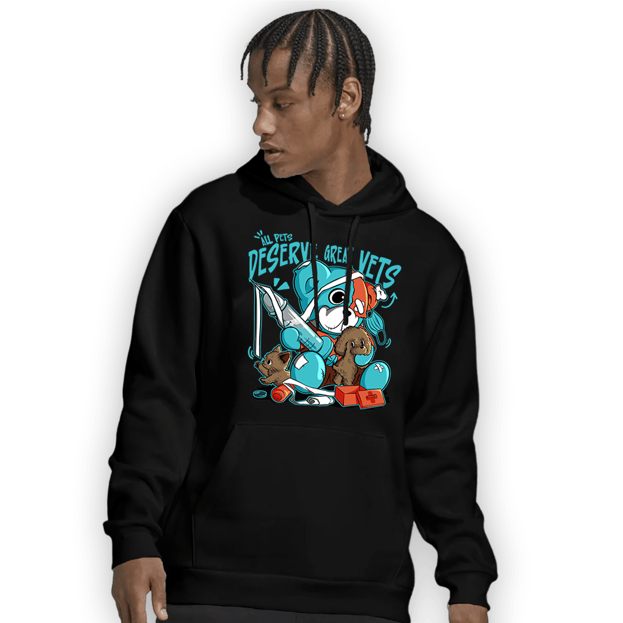 Dunk Low Dolphins Hoodie Match Veterinary BER - NastyJamz
