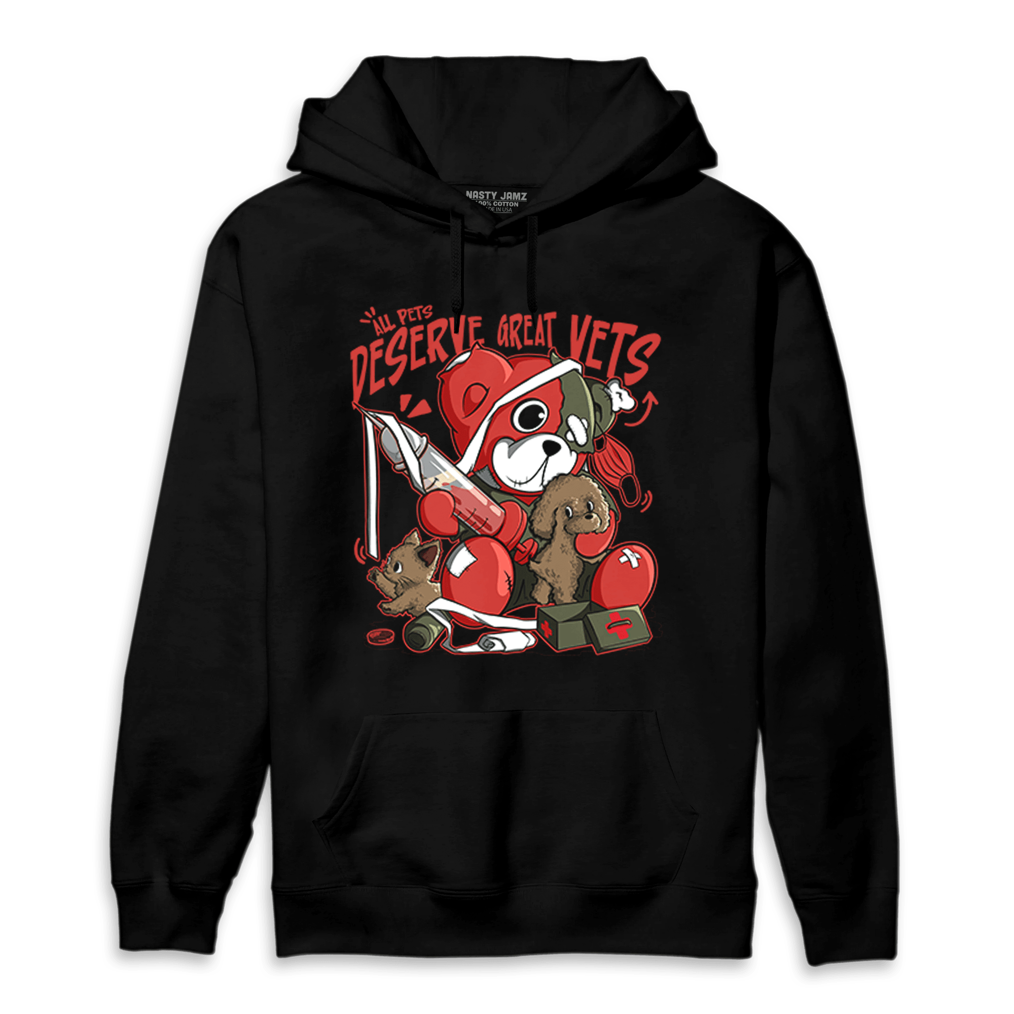 Dunk Low Mystic Red Hoodie Match Veterinary BER - NastyJamz