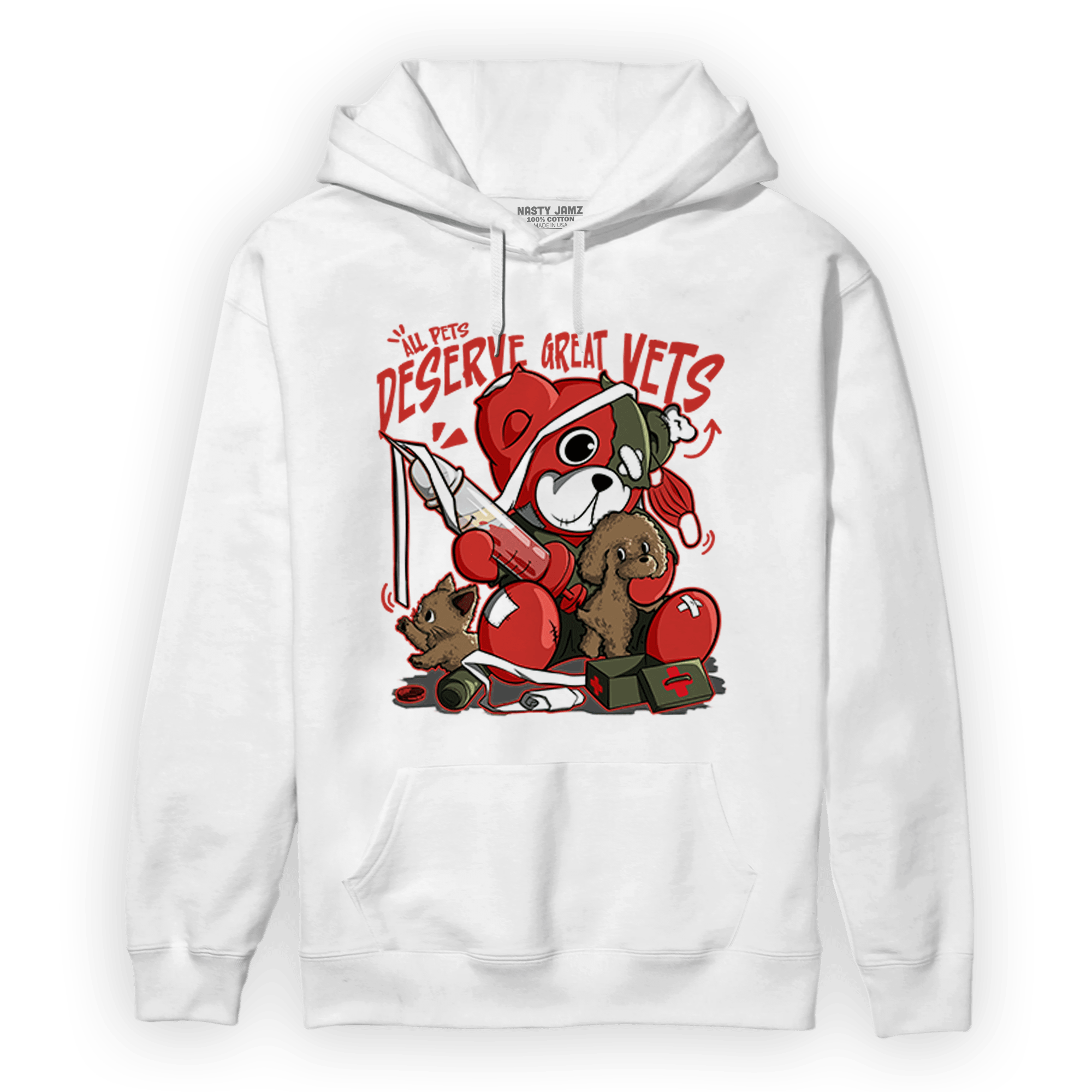 Dunk Low Mystic Red Hoodie Match Veterinary BER - NastyJamz