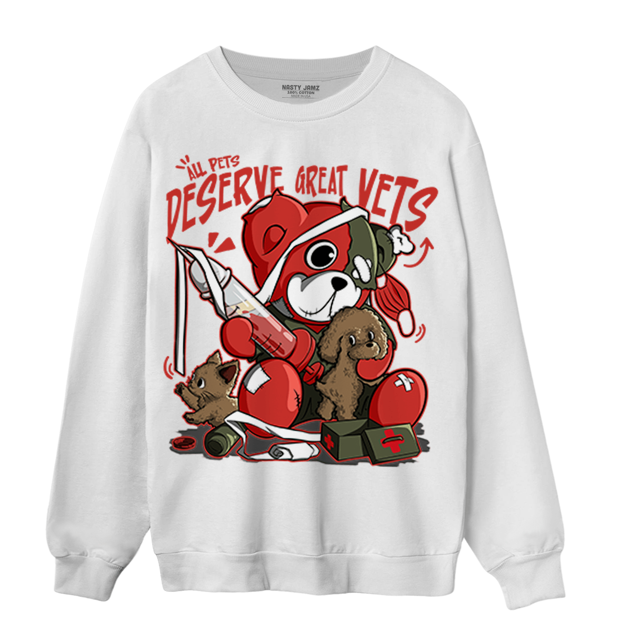 Dunk Low Mystic Red Sweatshirt Match Veterinary BER - NastyJamz