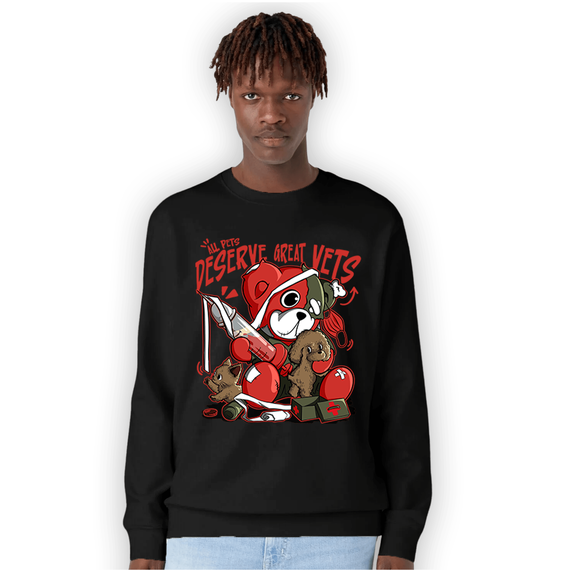 Dunk Low Mystic Red Sweatshirt Match Veterinary BER - NastyJamz