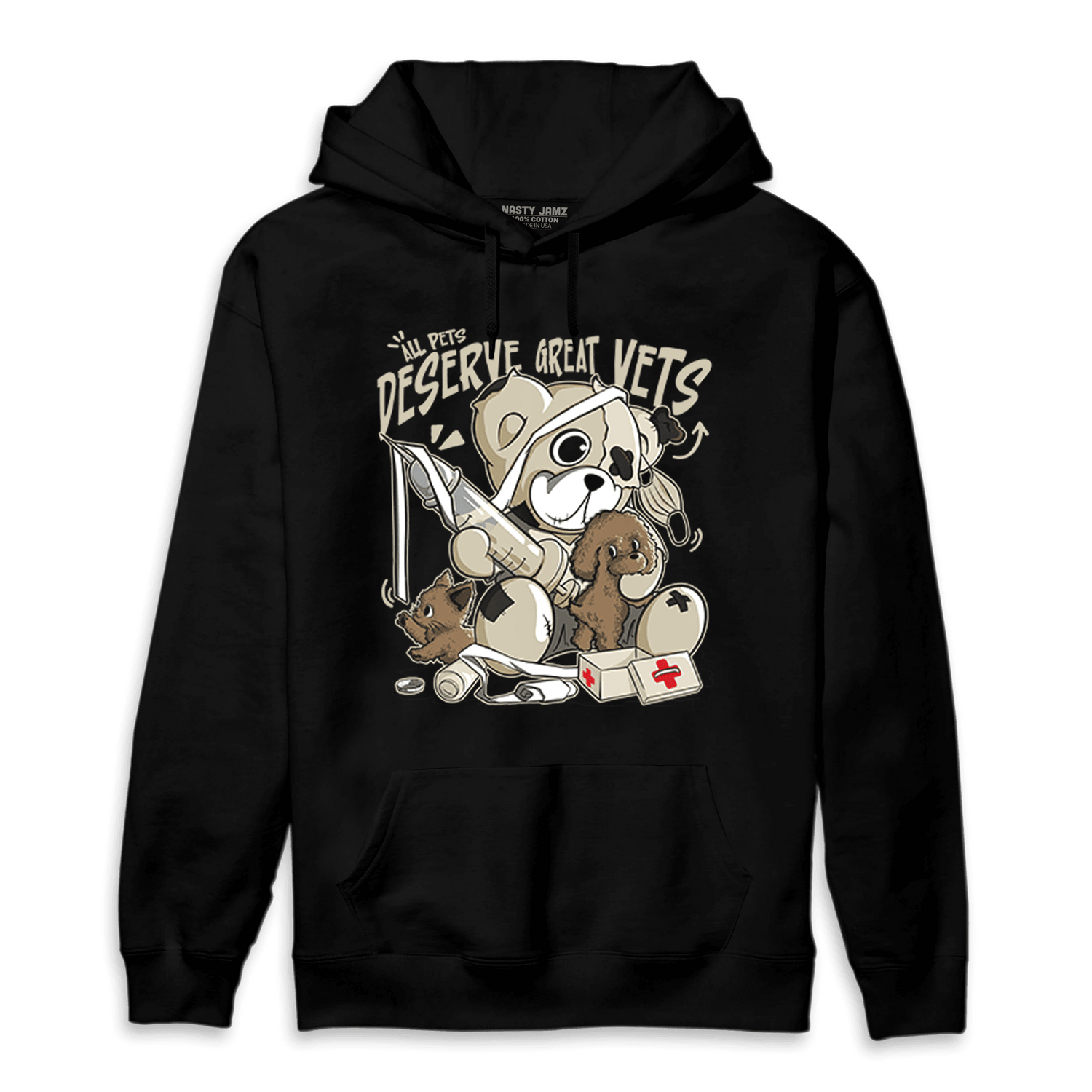 Gratitude 11s Hoodie Match Veterinary BER - NastyJamz