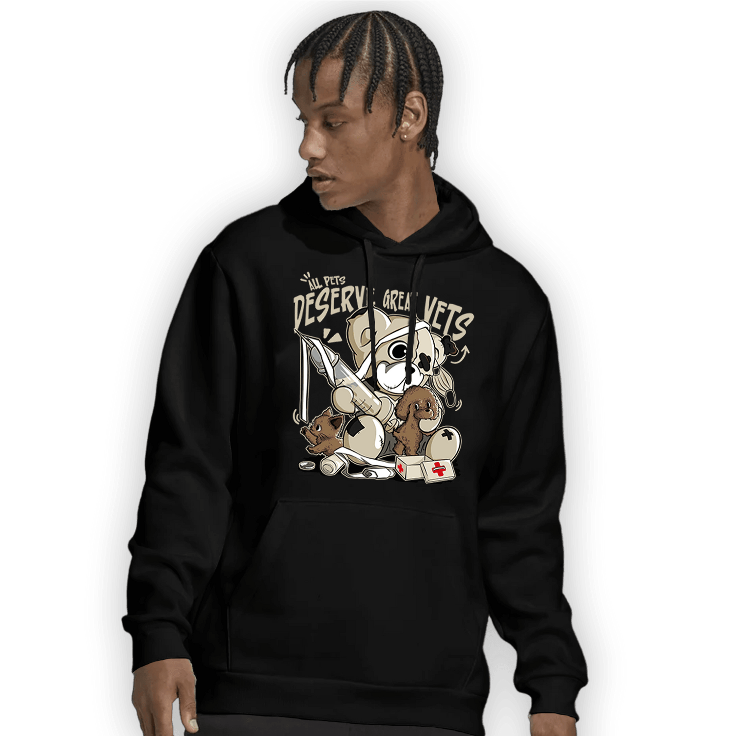 Gratitude 11s Hoodie Match Veterinary BER - NastyJamz