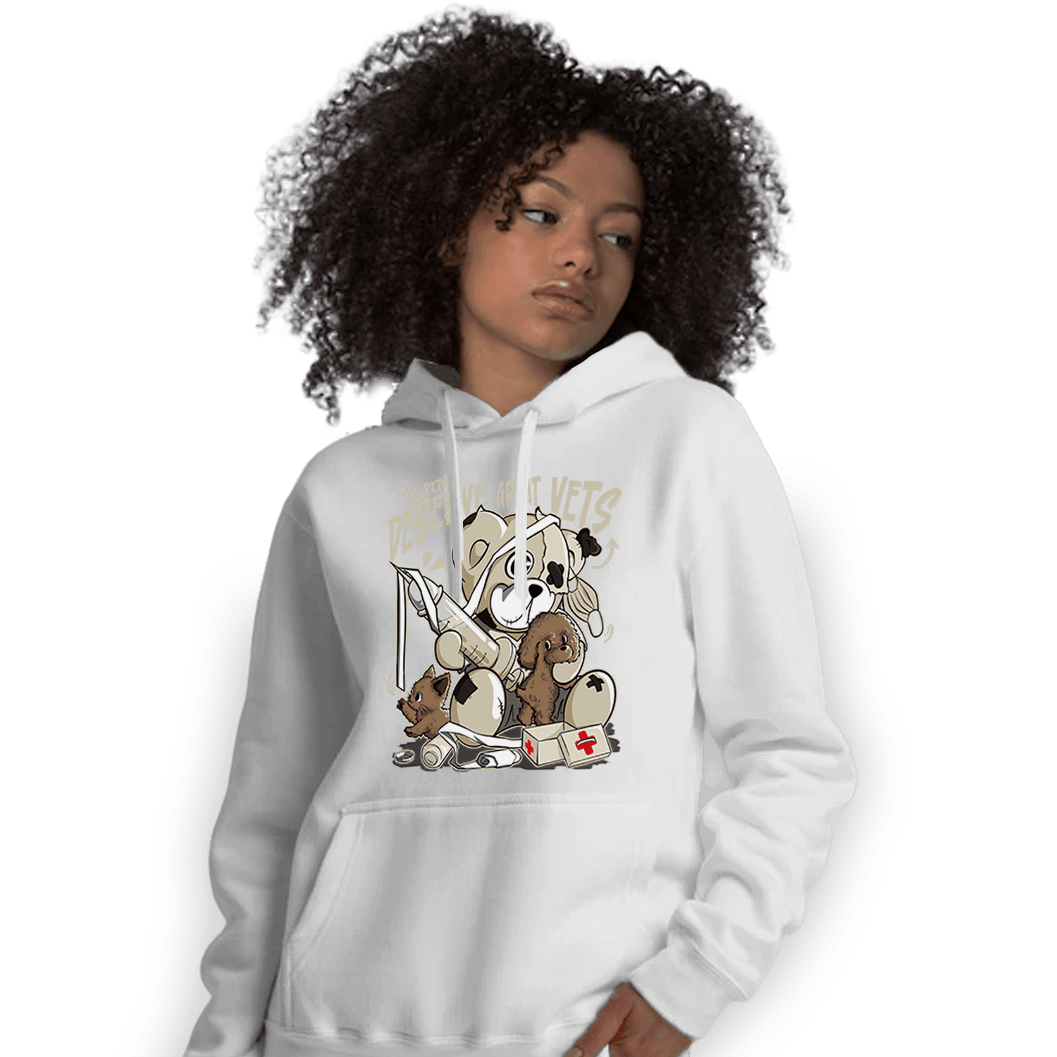 Gratitude 11s Hoodie Match Veterinary BER - NastyJamz