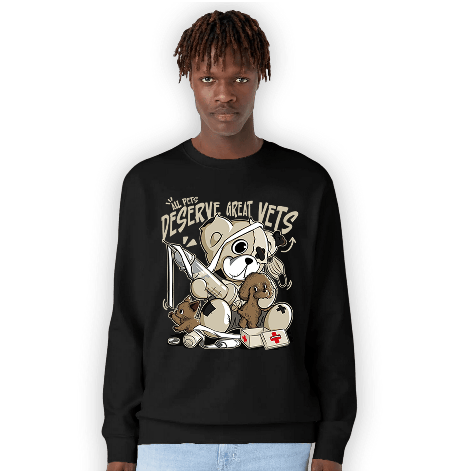 Gratitude 11s Sweatshirt Match Veterinary BER - NastyJamz