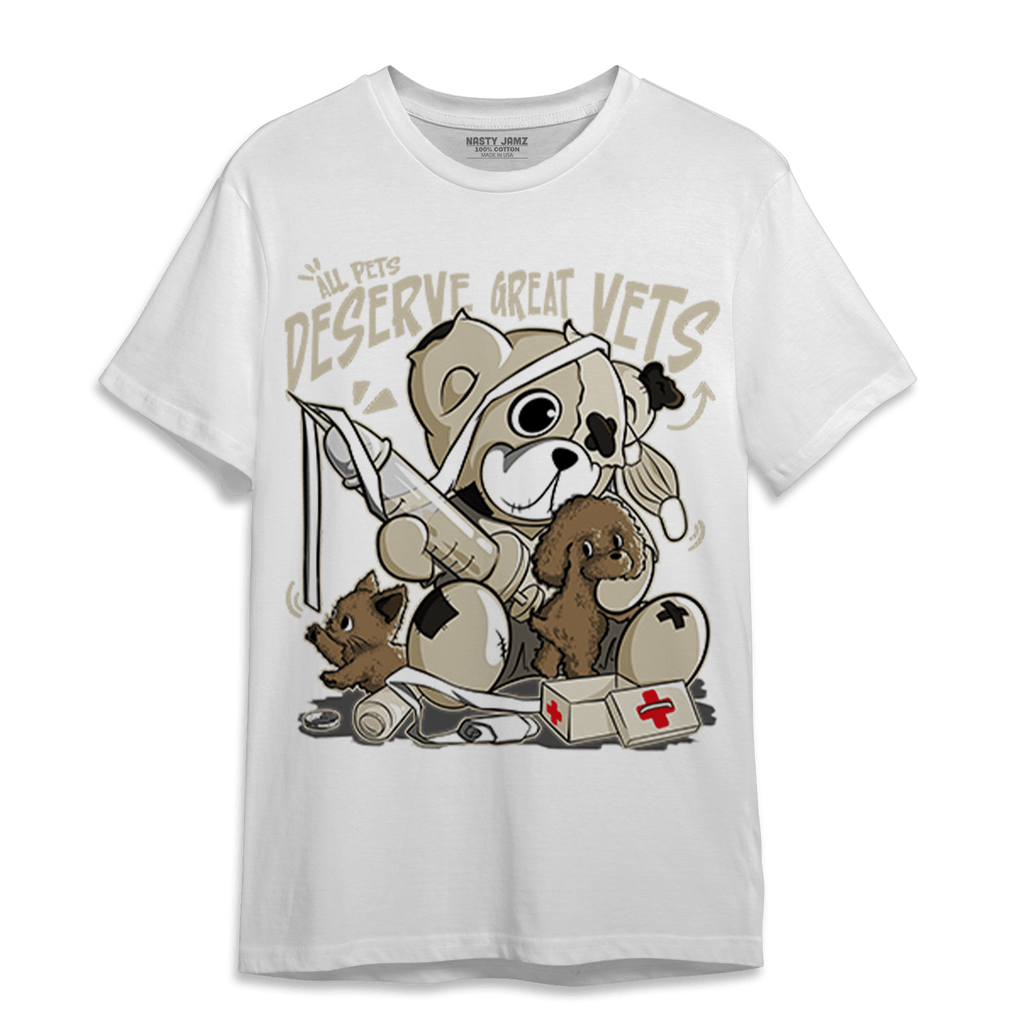 Gratitude 11s T Shirt Match Veterinary BER - NastyJamz