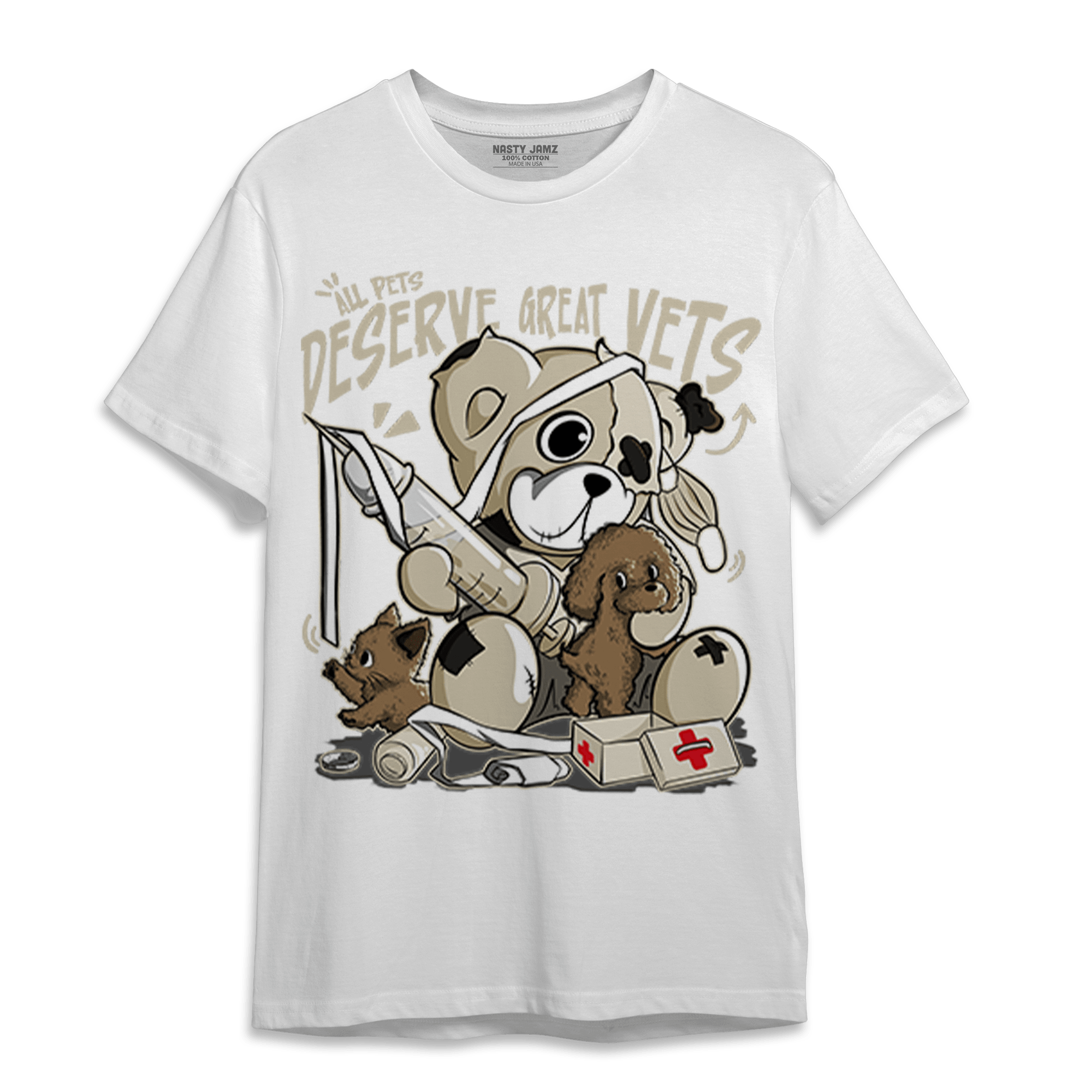 Gratitude 11s T Shirt Match Veterinary BER - NastyJamz