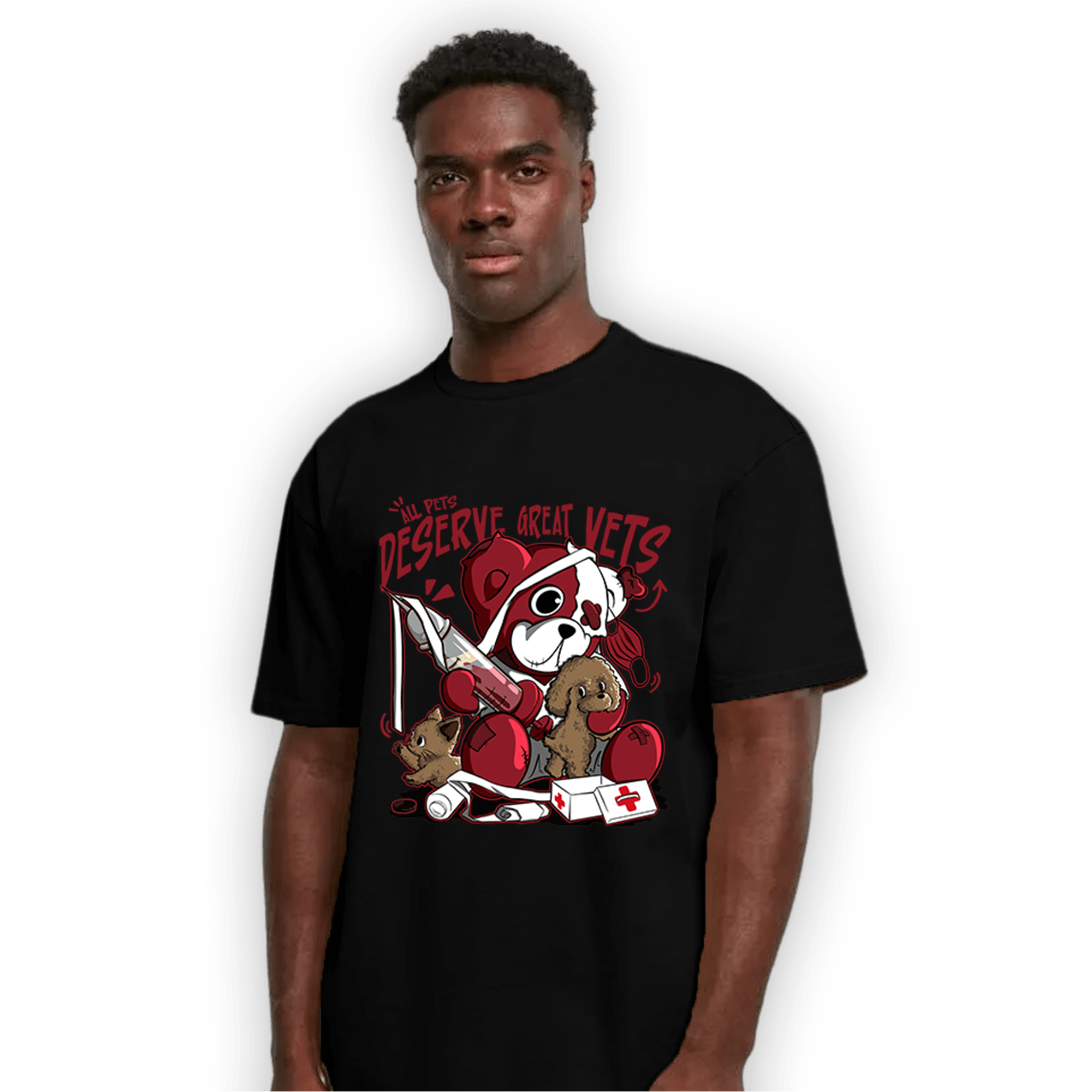 Cherry 12s T Shirt Match Veterinary BER - NastyJamz