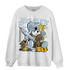 Blue Grey 13s Sweatshirt Match Veterinary BER - NastyJamz