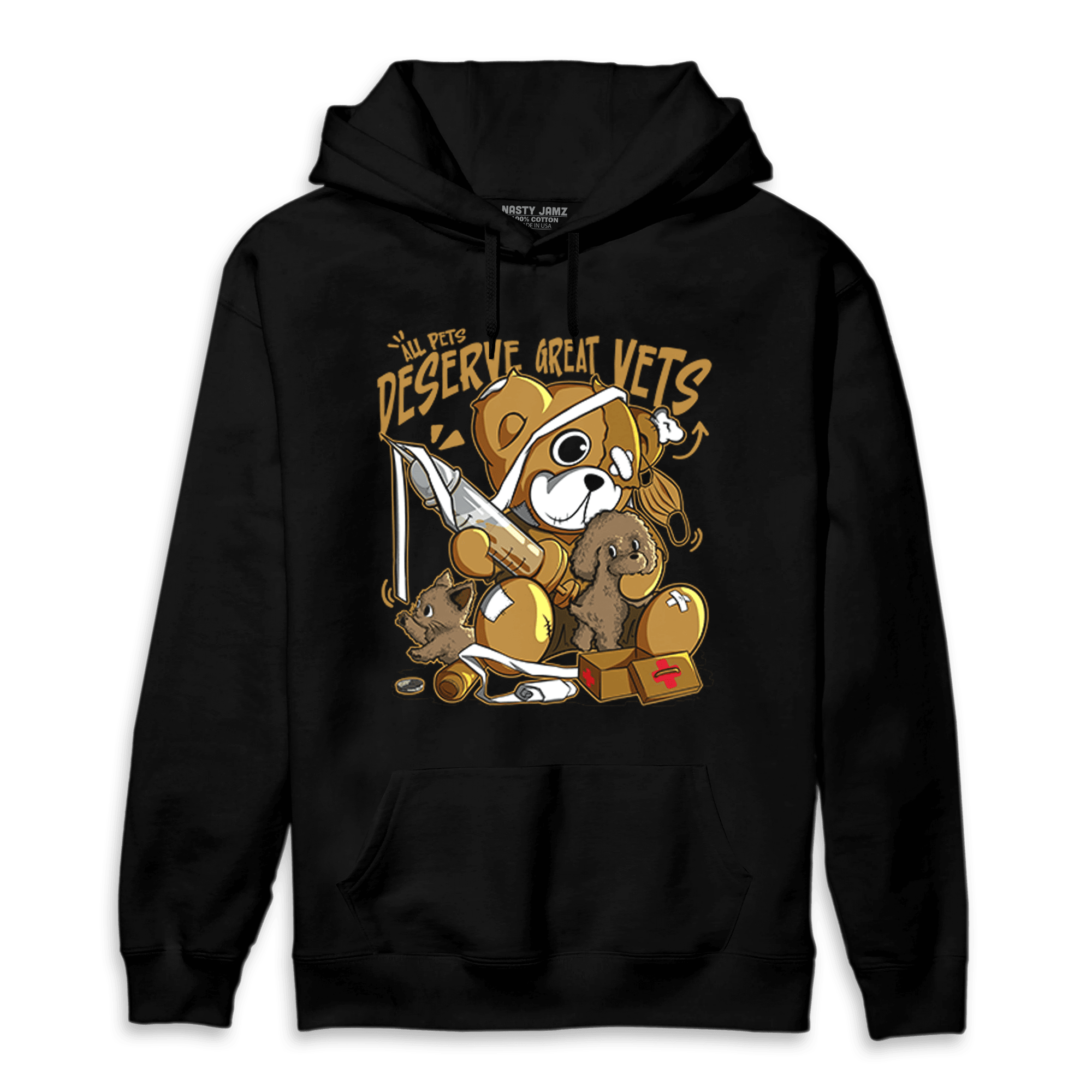 Wheat 13s Hoodie Match Veterinary BER - NastyJamz