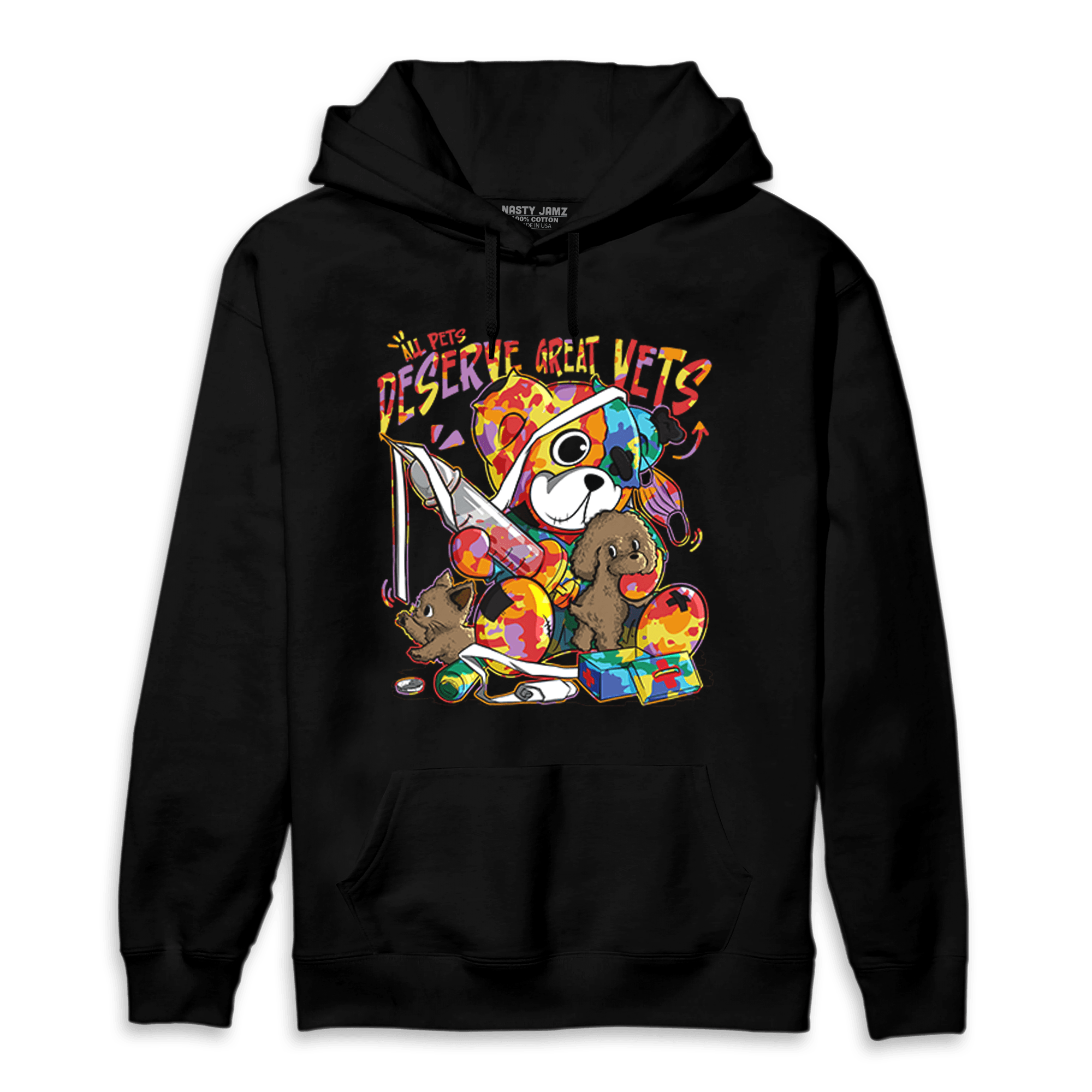 Mid GS Six Championships 1s Hoodie Match Veterinary BER - NastyJamz