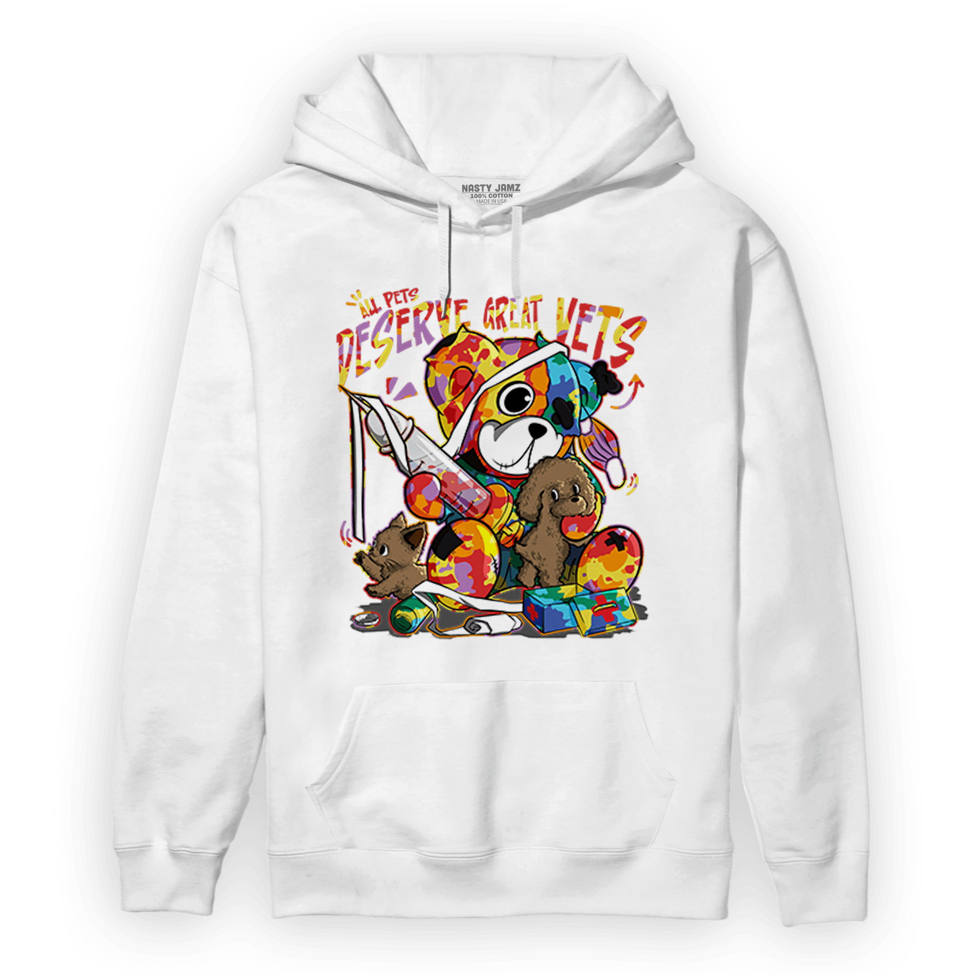 Mid GS Six Championships 1s Hoodie Match Veterinary BER - NastyJamz