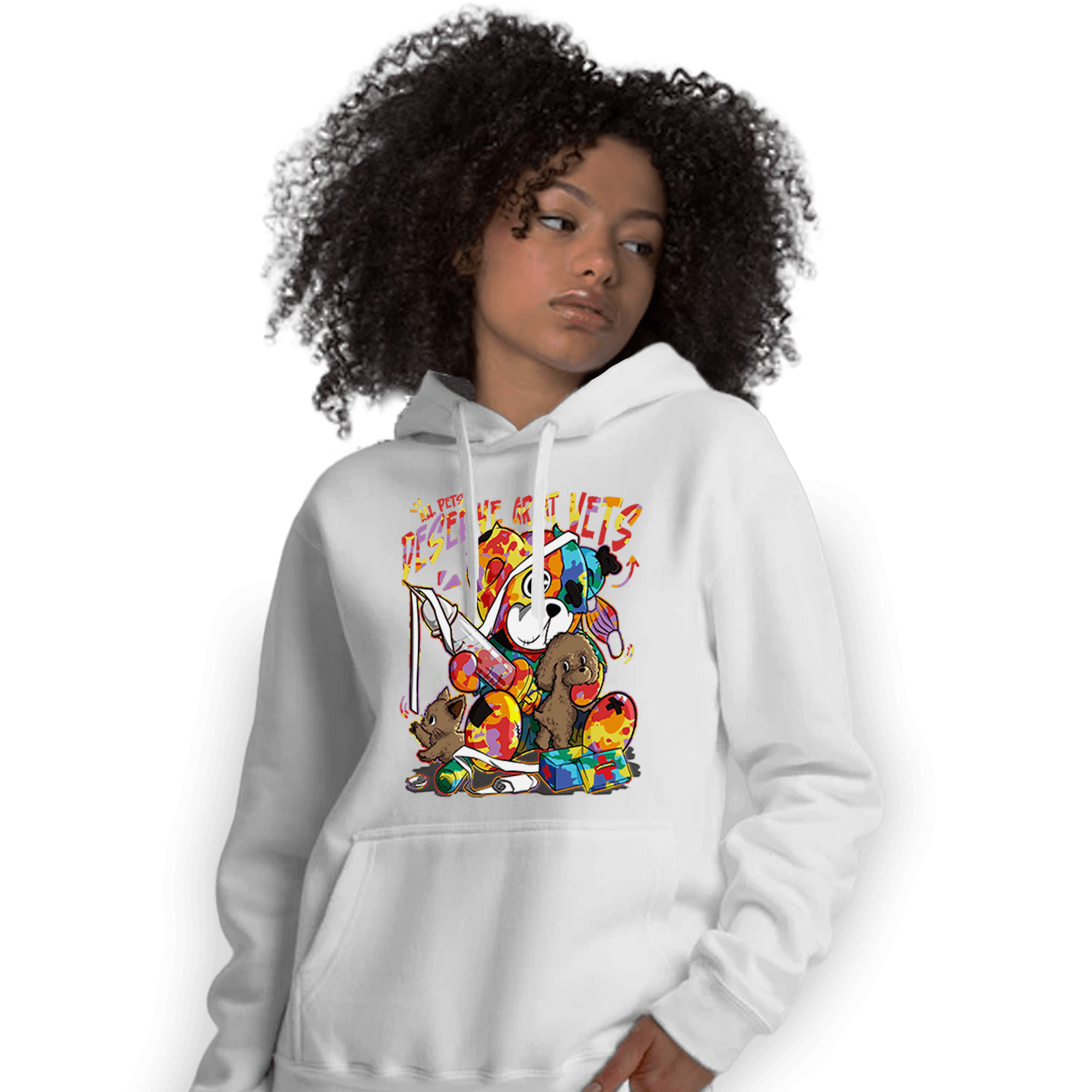 Mid GS Six Championships 1s Hoodie Match Veterinary BER - NastyJamz