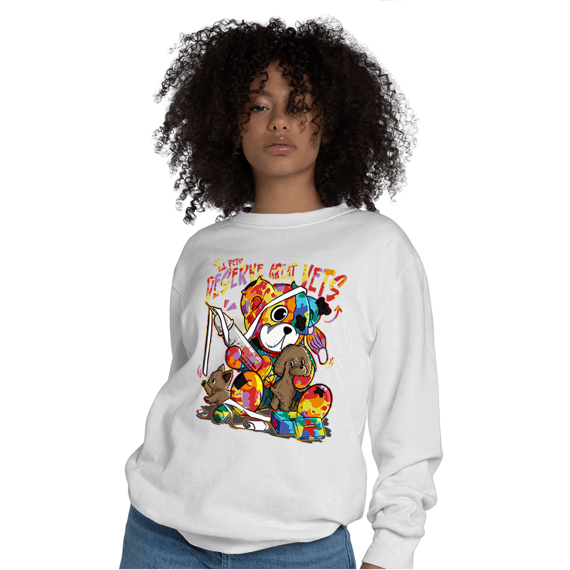 Mid GS Six Championships 1s Sweatshirt Match Veterinary BER - NastyJamz