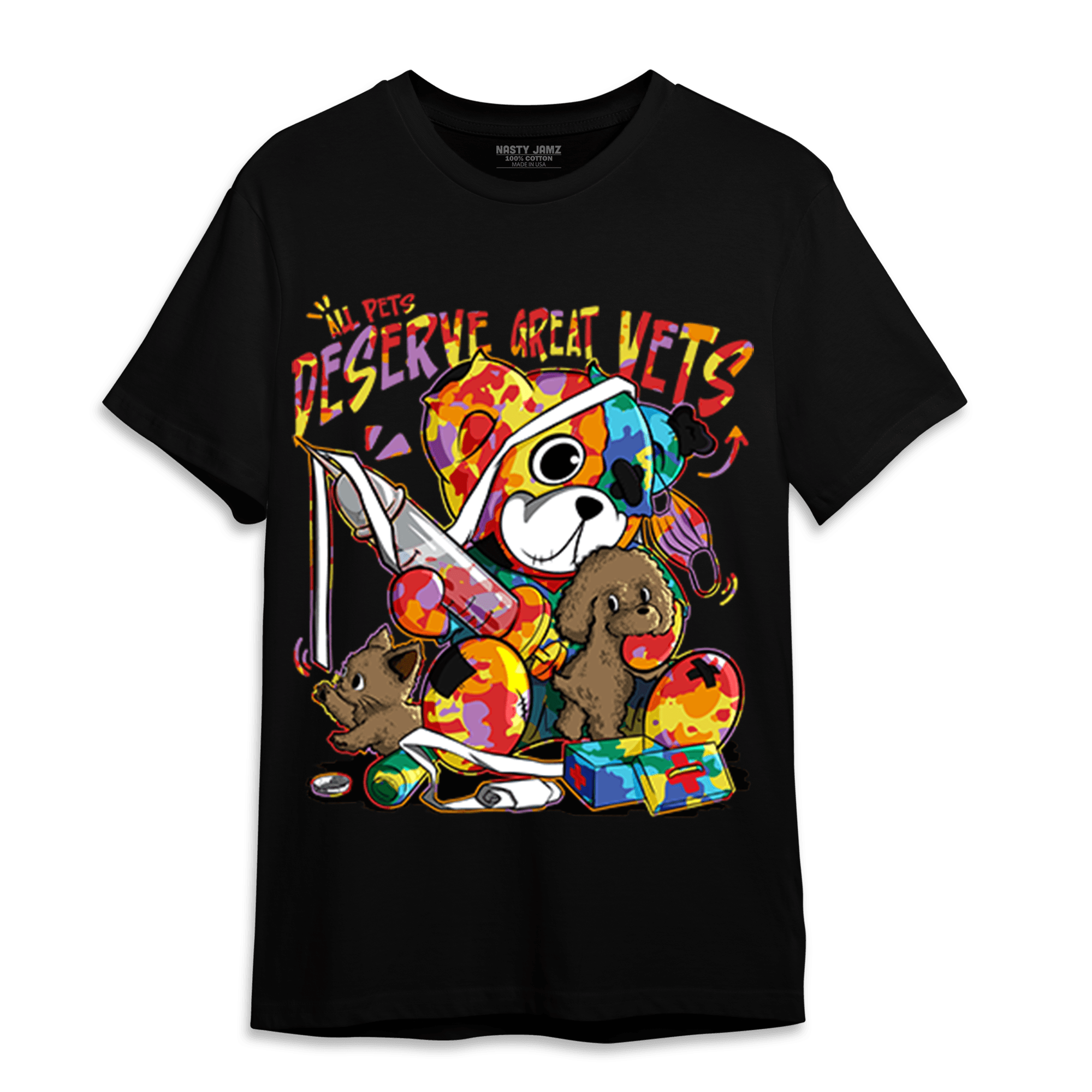 Mid GS Six Championships 1s T Shirt Match Veterinary BER - NastyJamz