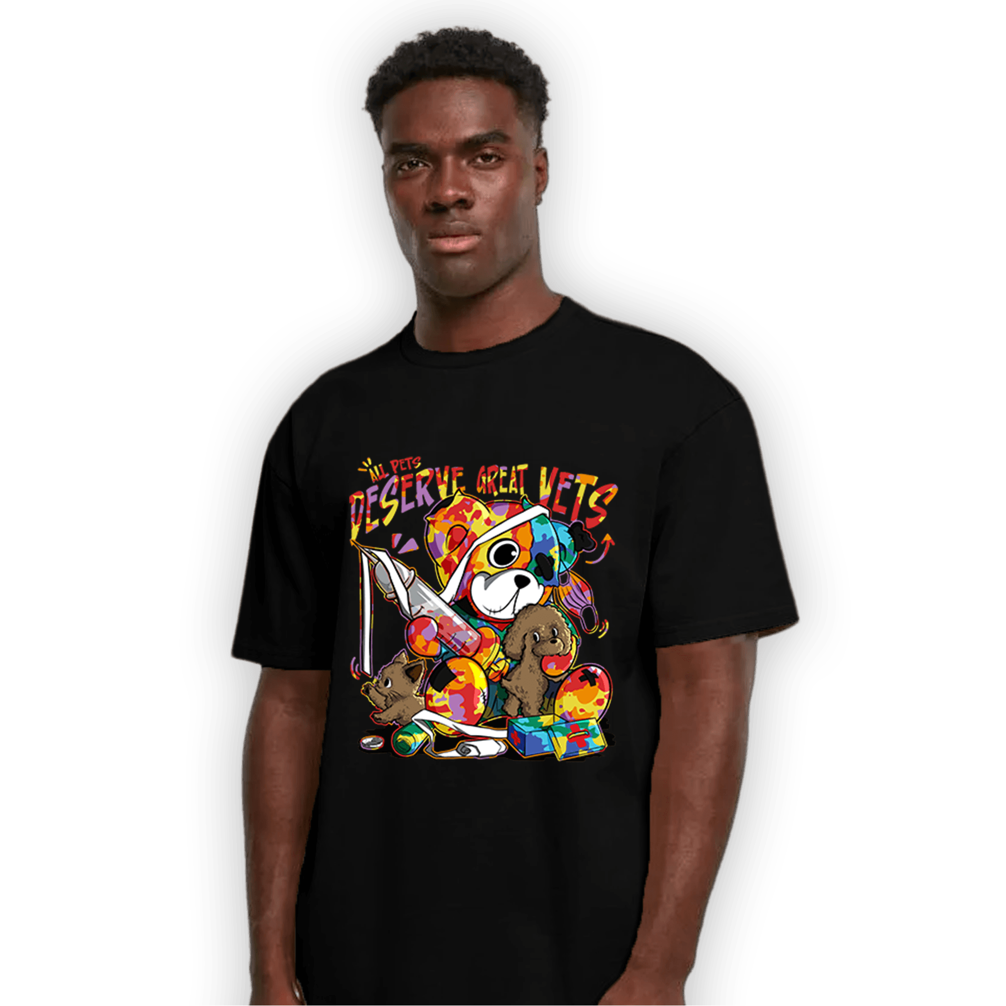 Mid GS Six Championships 1s T Shirt Match Veterinary BER - NastyJamz
