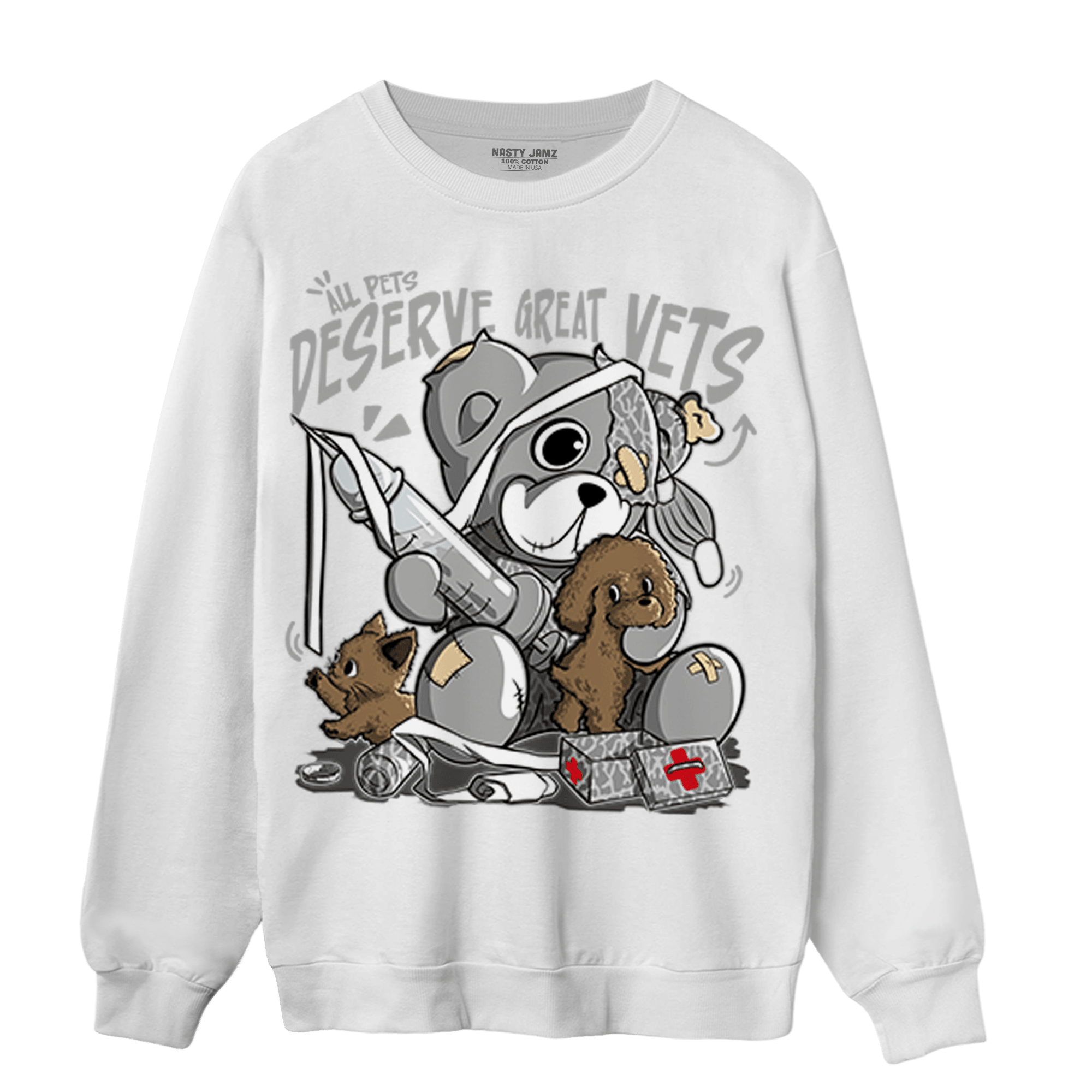 Craft Ivory 3s Sweatshirt Match Veterinary BER - NastyJamz