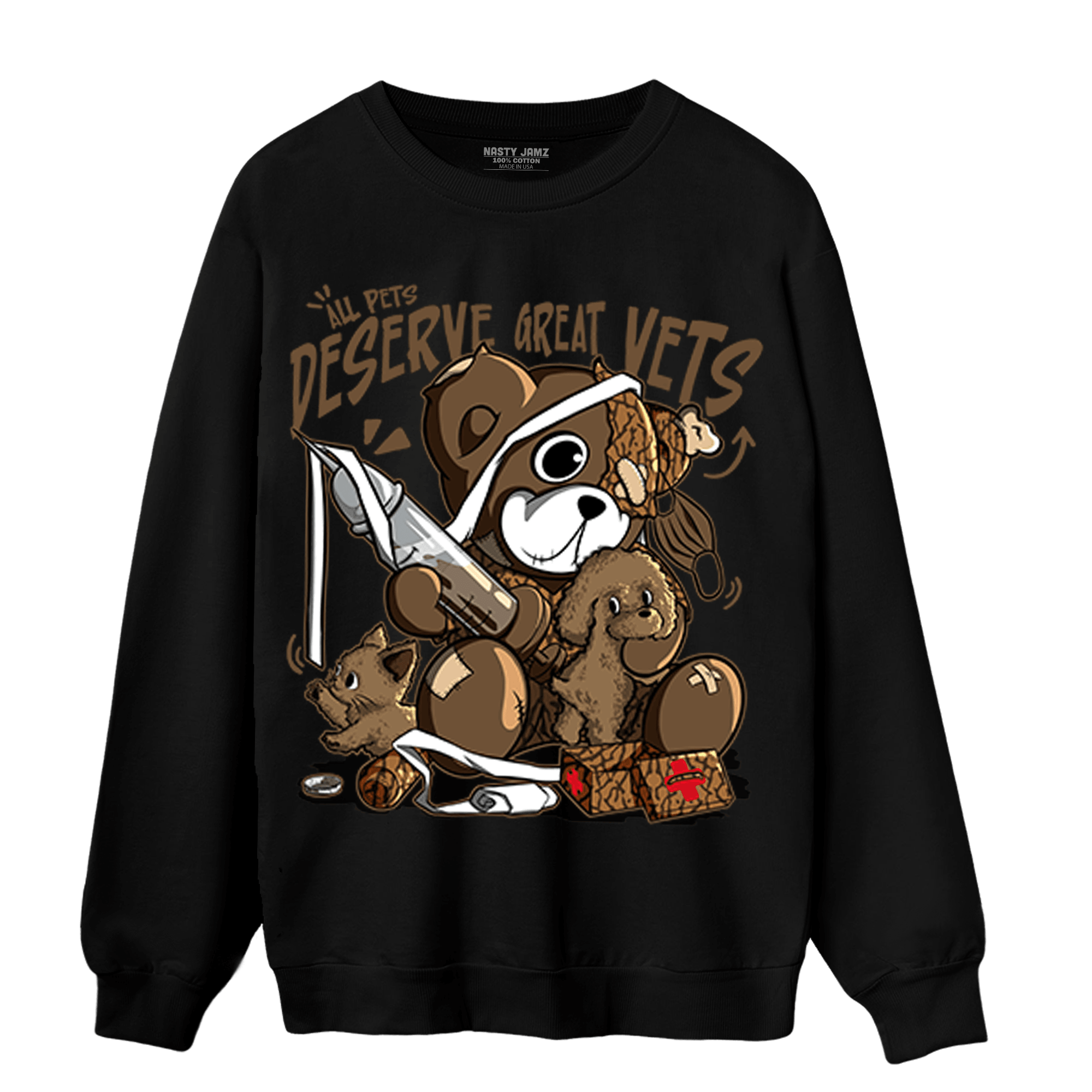 Palomino 3s Sweatshirt Match Veterinary BER - NastyJamz