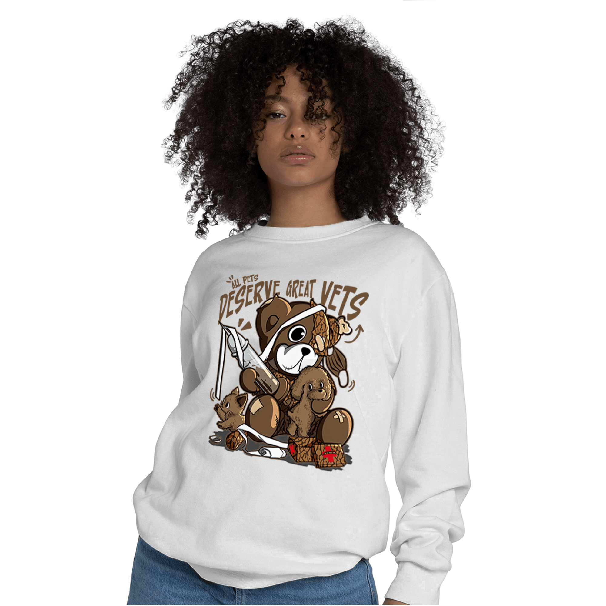 Palomino 3s Sweatshirt Match Veterinary BER - NastyJamz