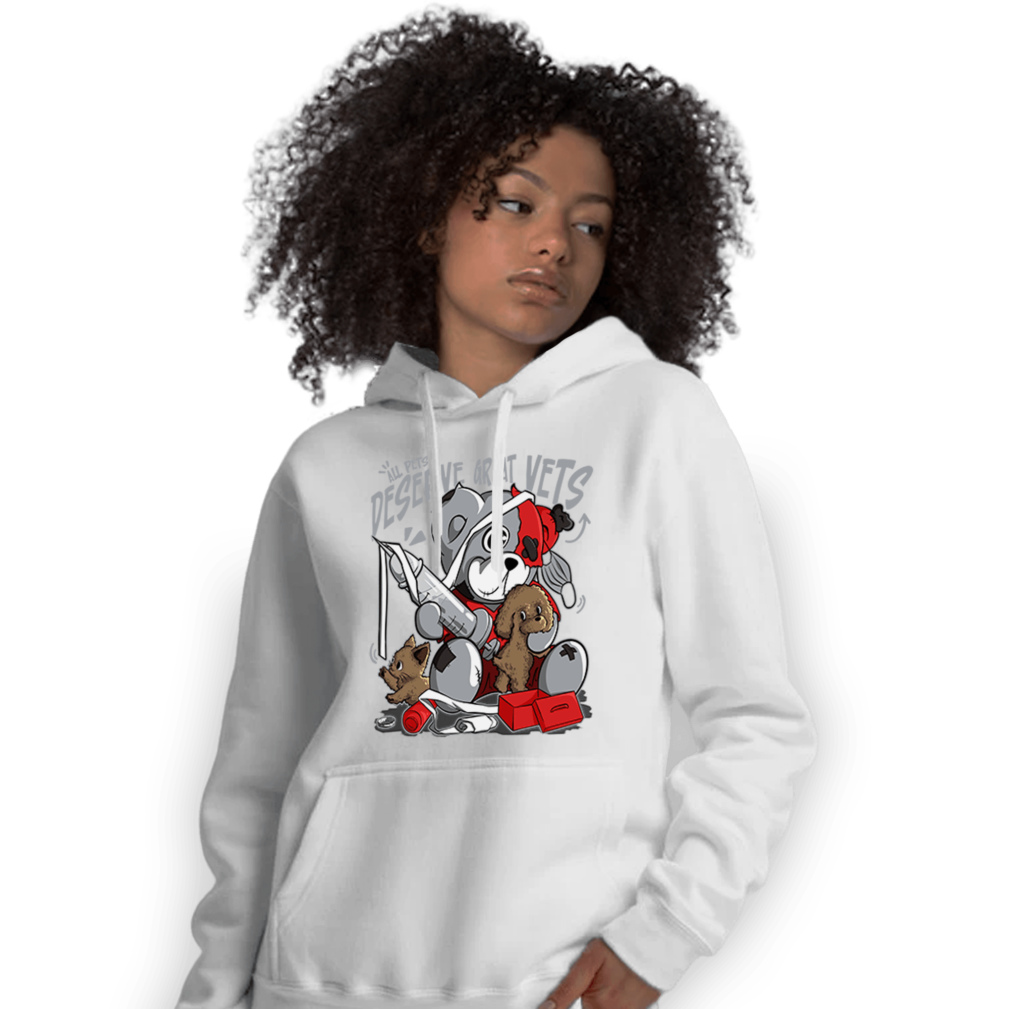 Bred Reimagined 4s Hoodie Match Veterinary BER - NastyJamz