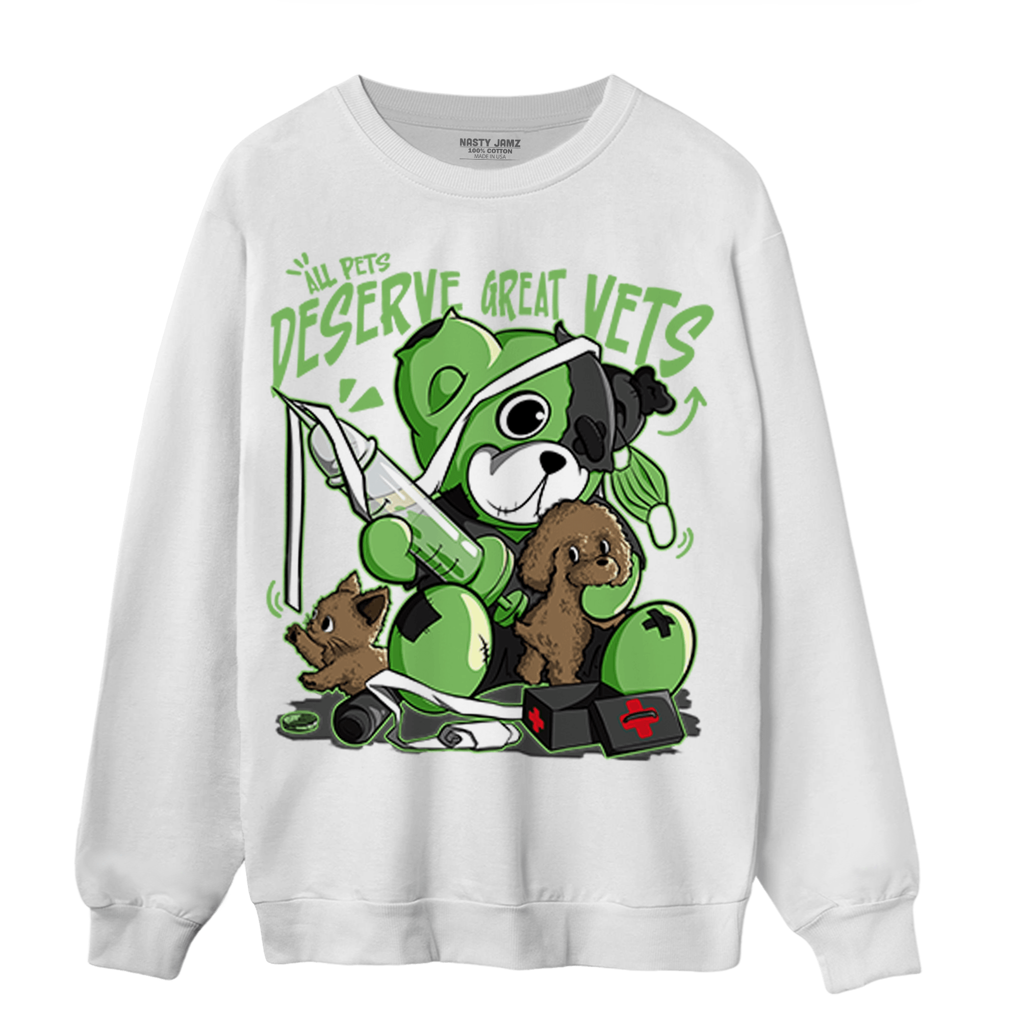 SB Dunk Buttercup Sweatshirt Match Veterinary BER - NastyJamz