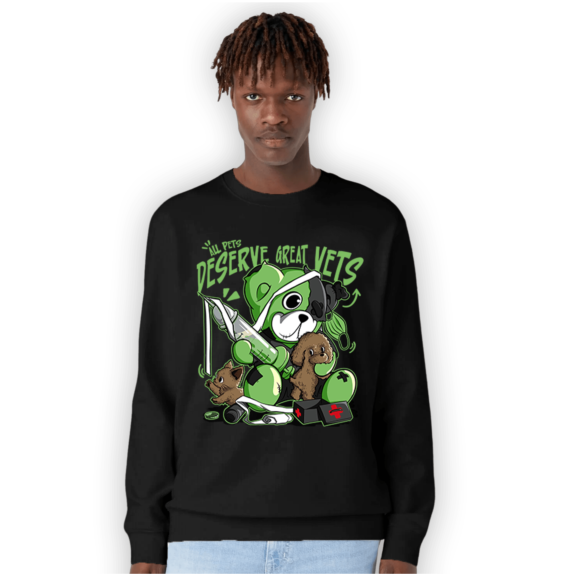 SB Dunk Buttercup Sweatshirt Match Veterinary BER - NastyJamz
