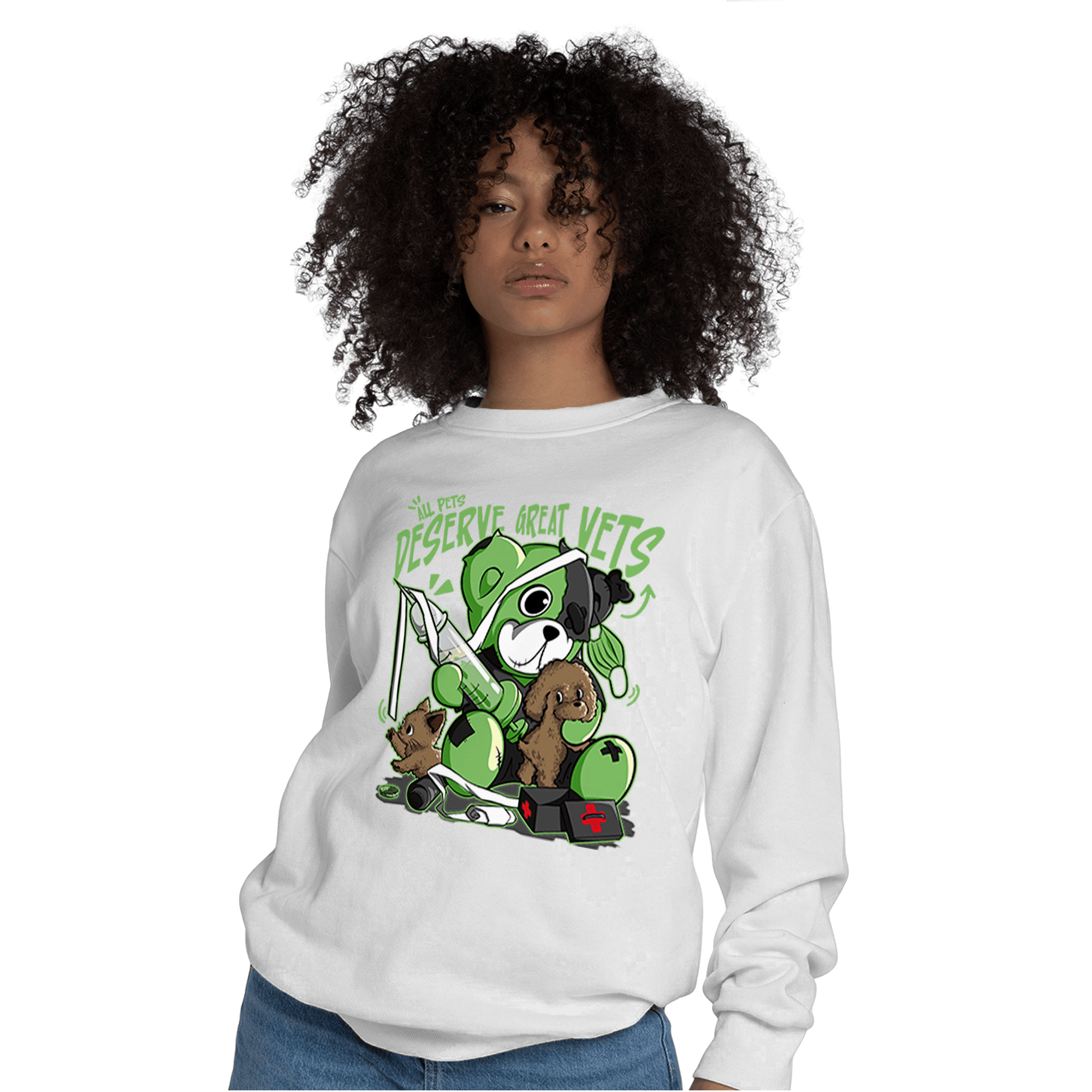 SB Dunk Buttercup Sweatshirt Match Veterinary BER - NastyJamz