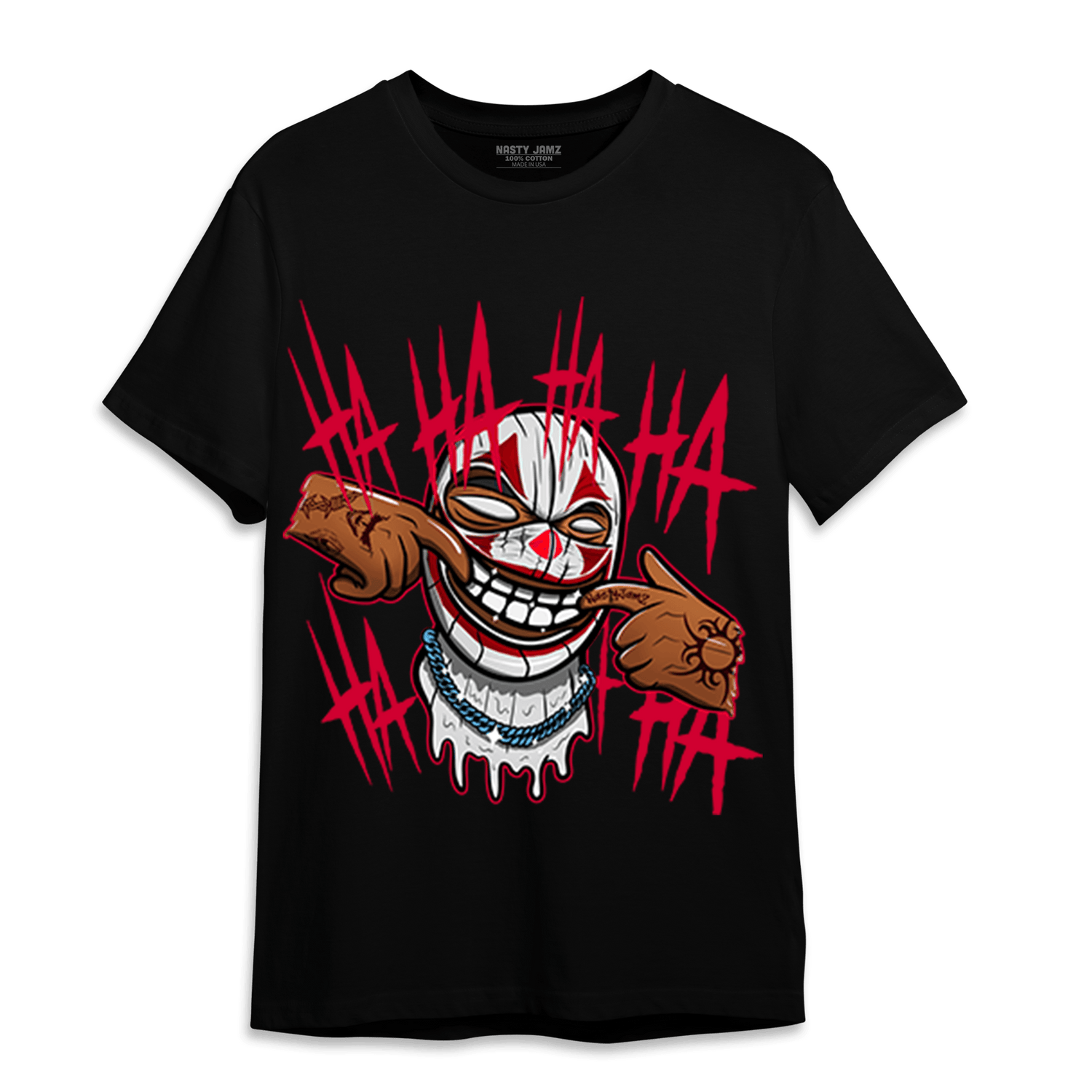 Cherry 11s T Shirt Match We Are All Clowns - NastyJamz