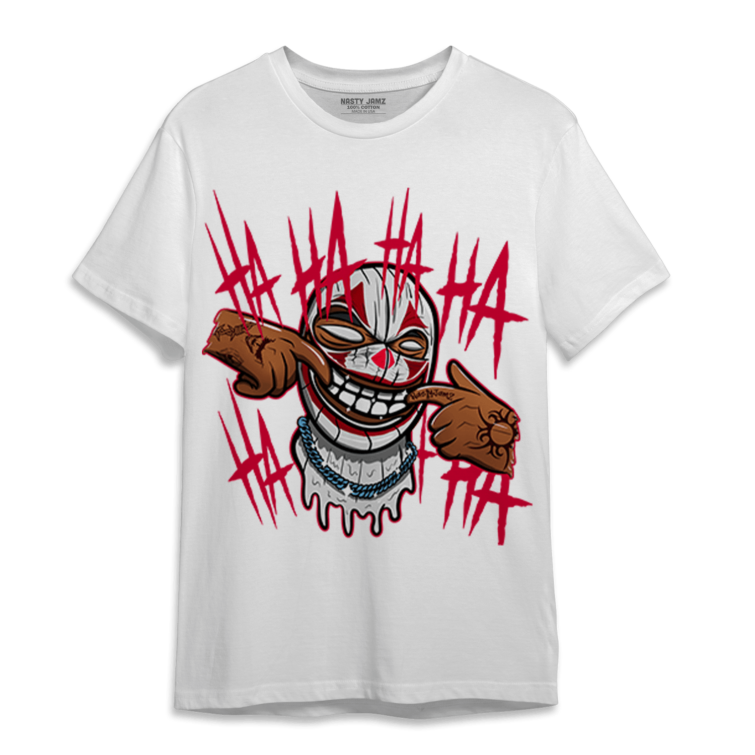 Cherry 11s T Shirt Match We Are All Clowns - NastyJamz