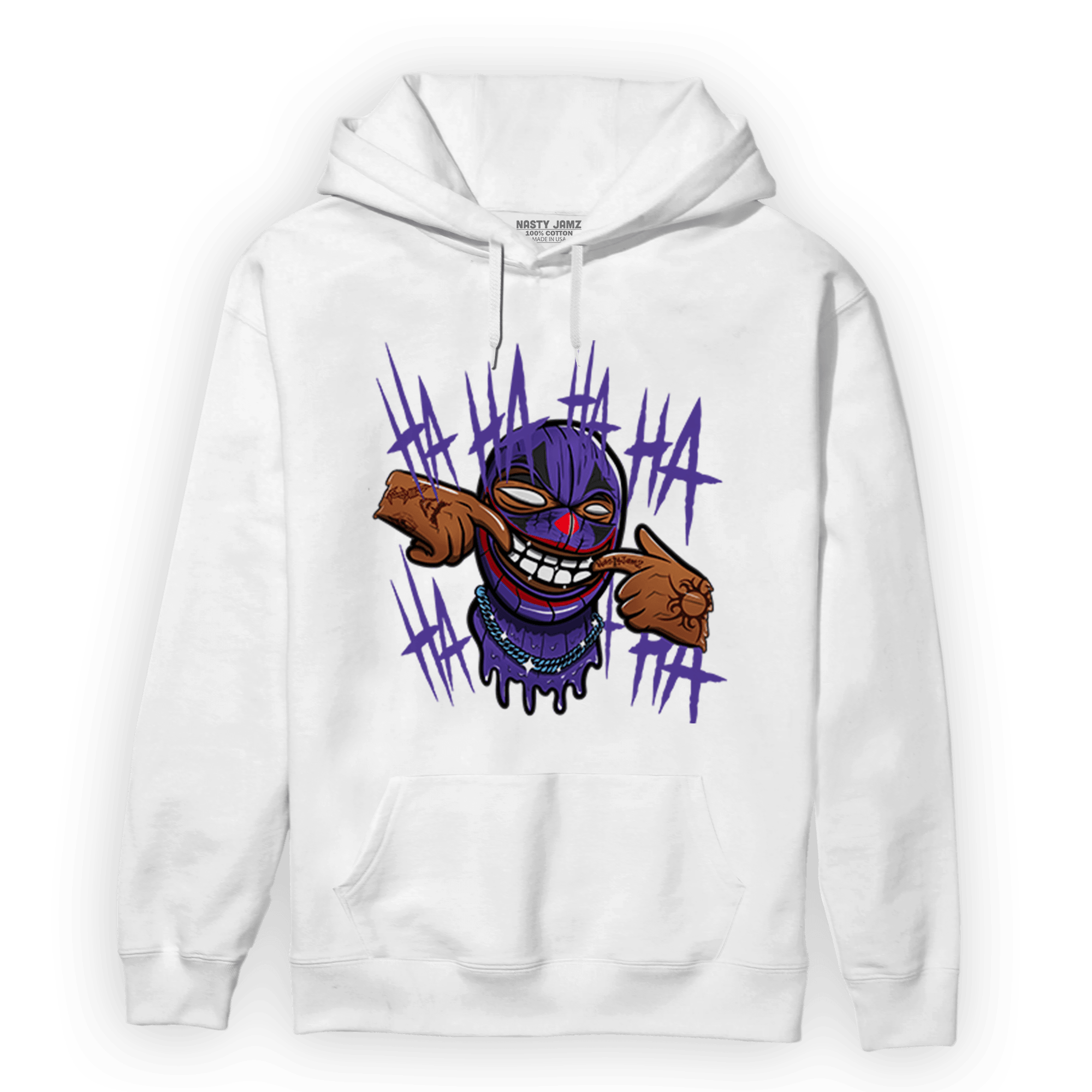 Field Purple 12s Hoodie Match We Are All Clowns - NastyJamz