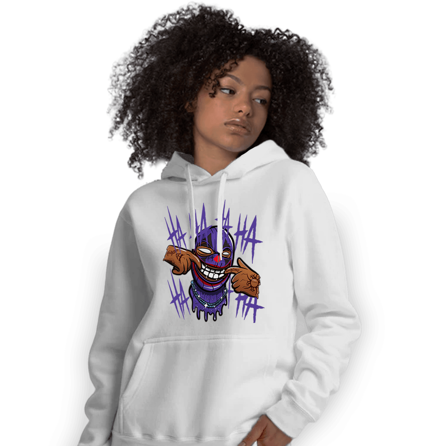 Field Purple 12s Hoodie Match We Are All Clowns - NastyJamz