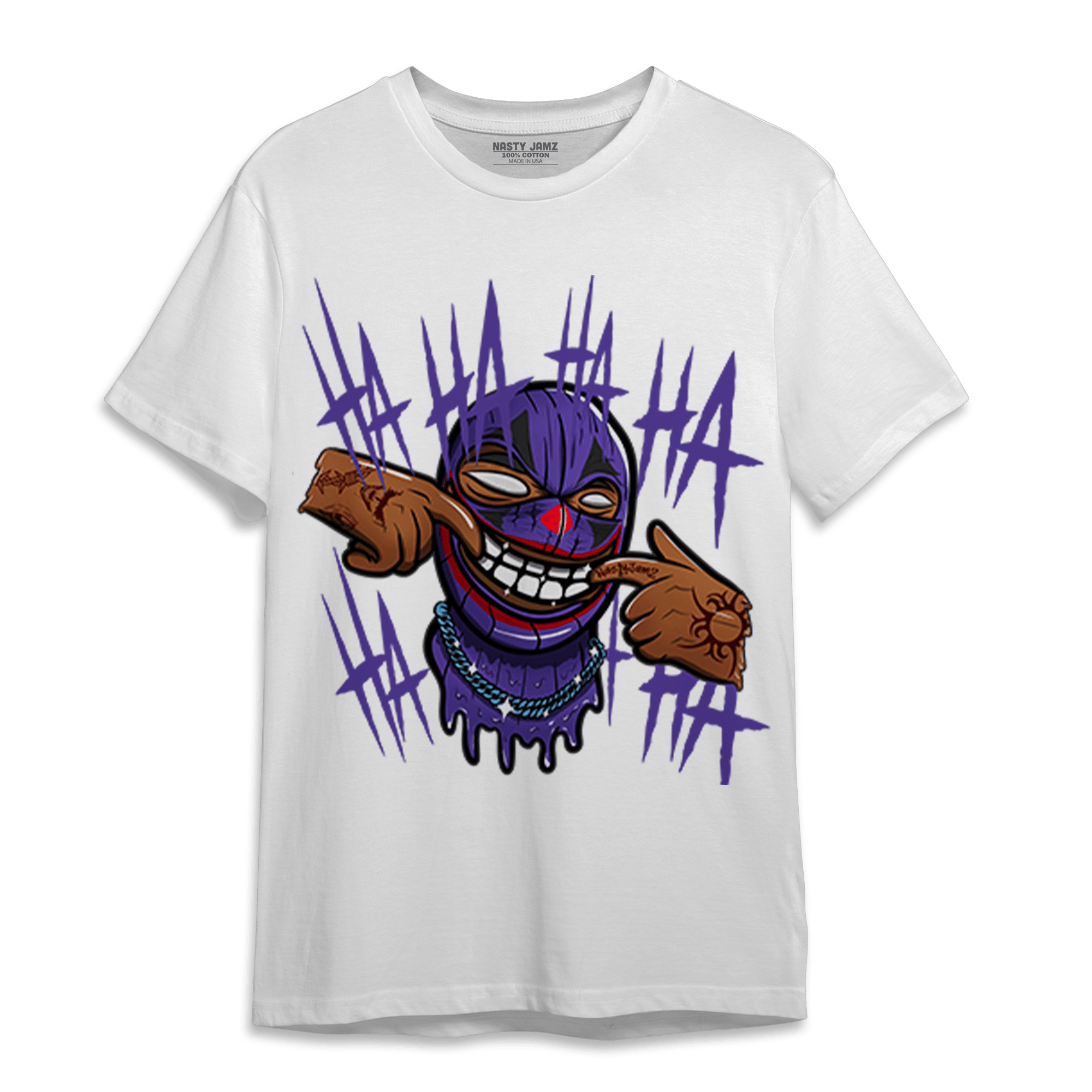 Field Purple 12s T Shirt Match We Are All Clowns - NastyJamz