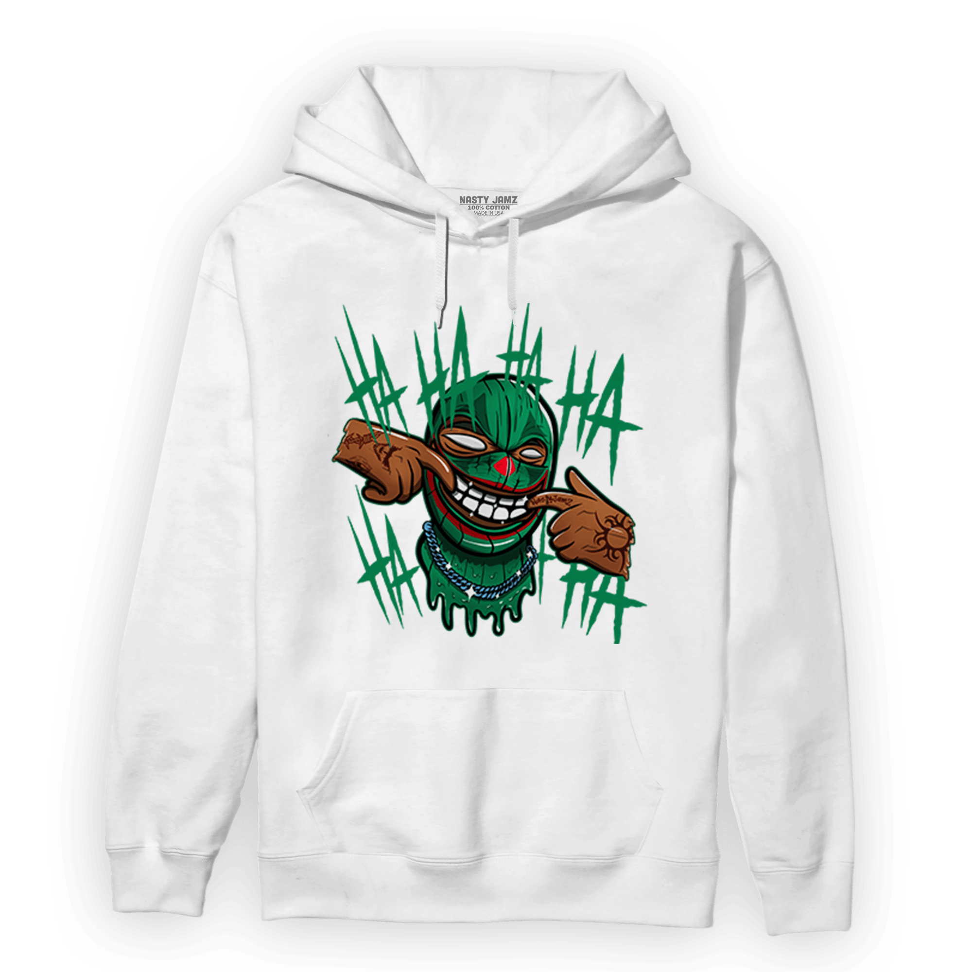 Celtic Lucky Green 1s Hoodie Match We Are All Clowns - NastyJamz