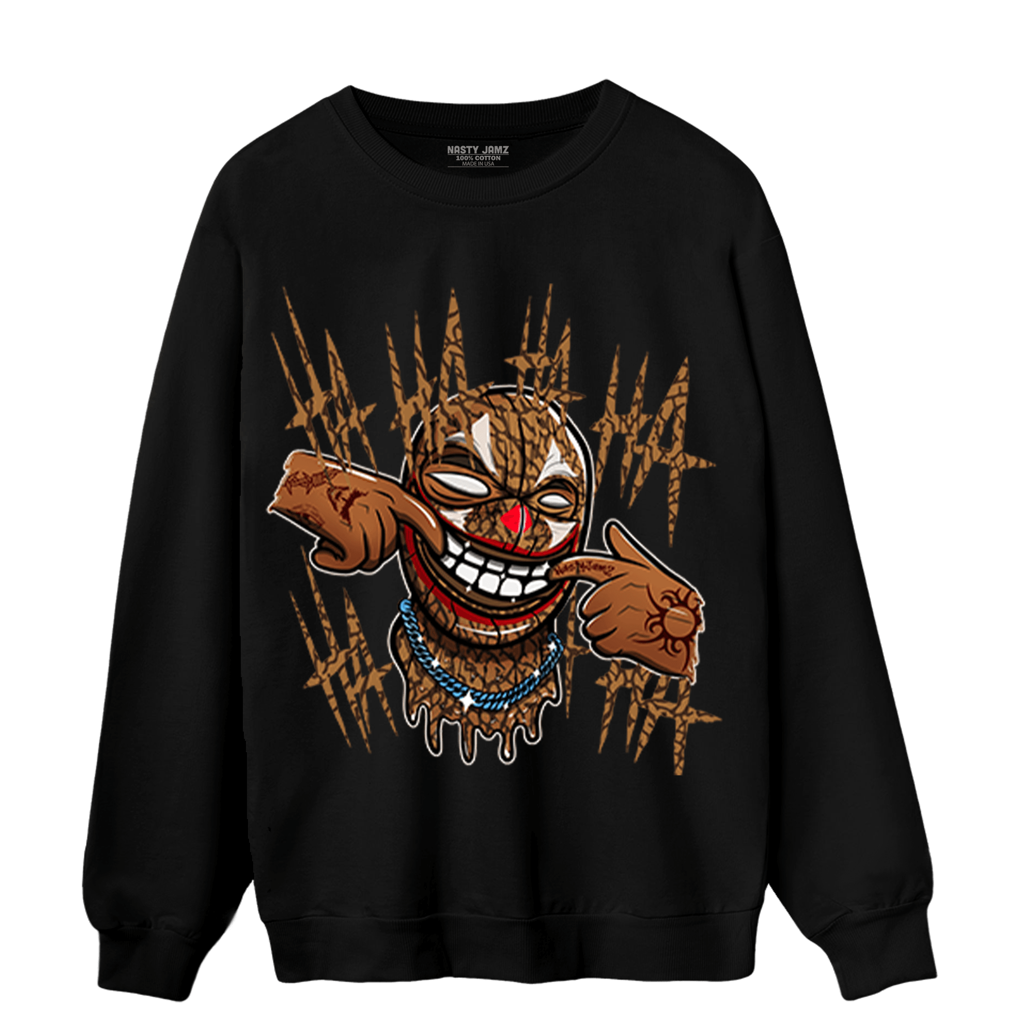Palomino 3s Sweatshirt Match We Are All Clowns - NastyJamz