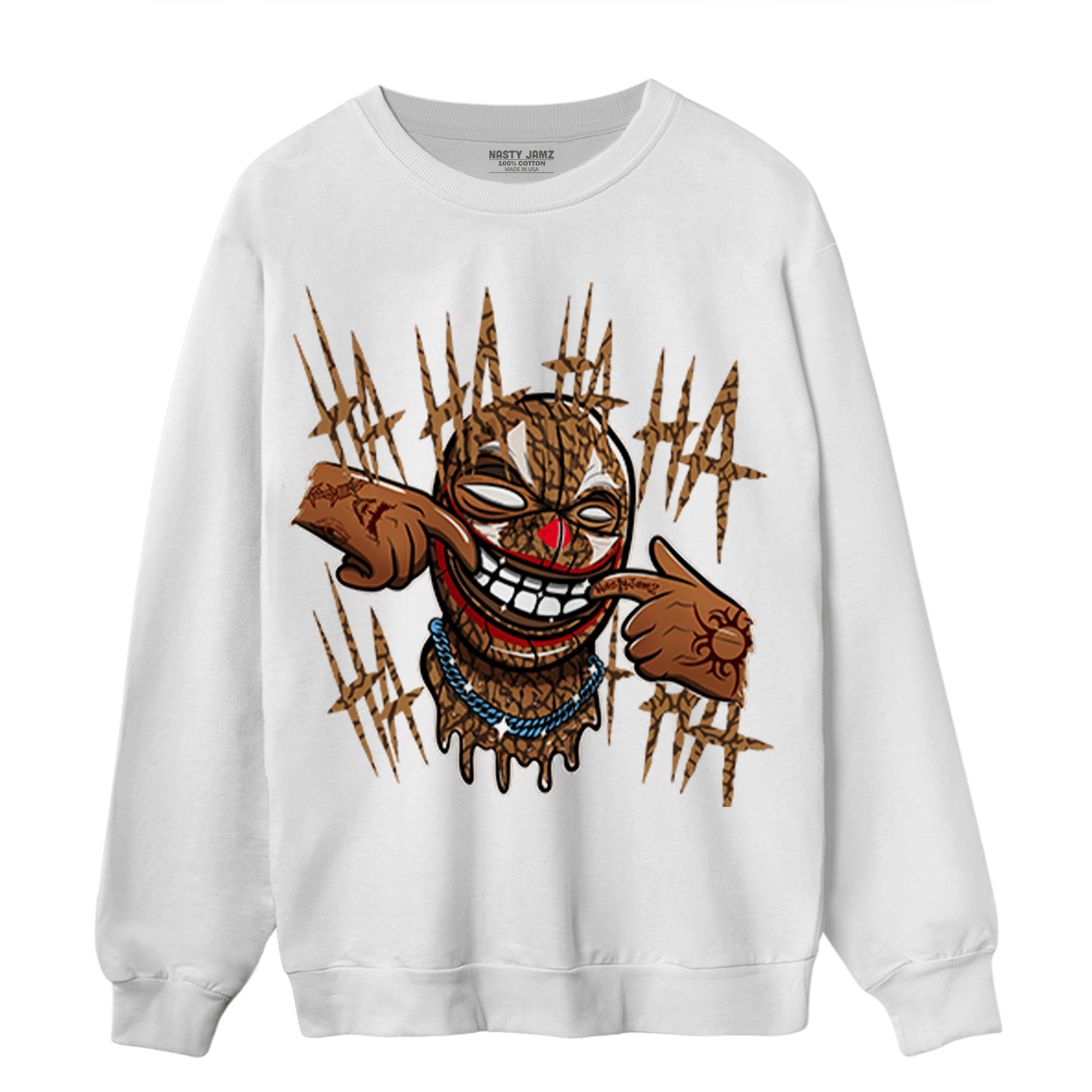 Palomino 3s Sweatshirt Match We Are All Clowns - NastyJamz