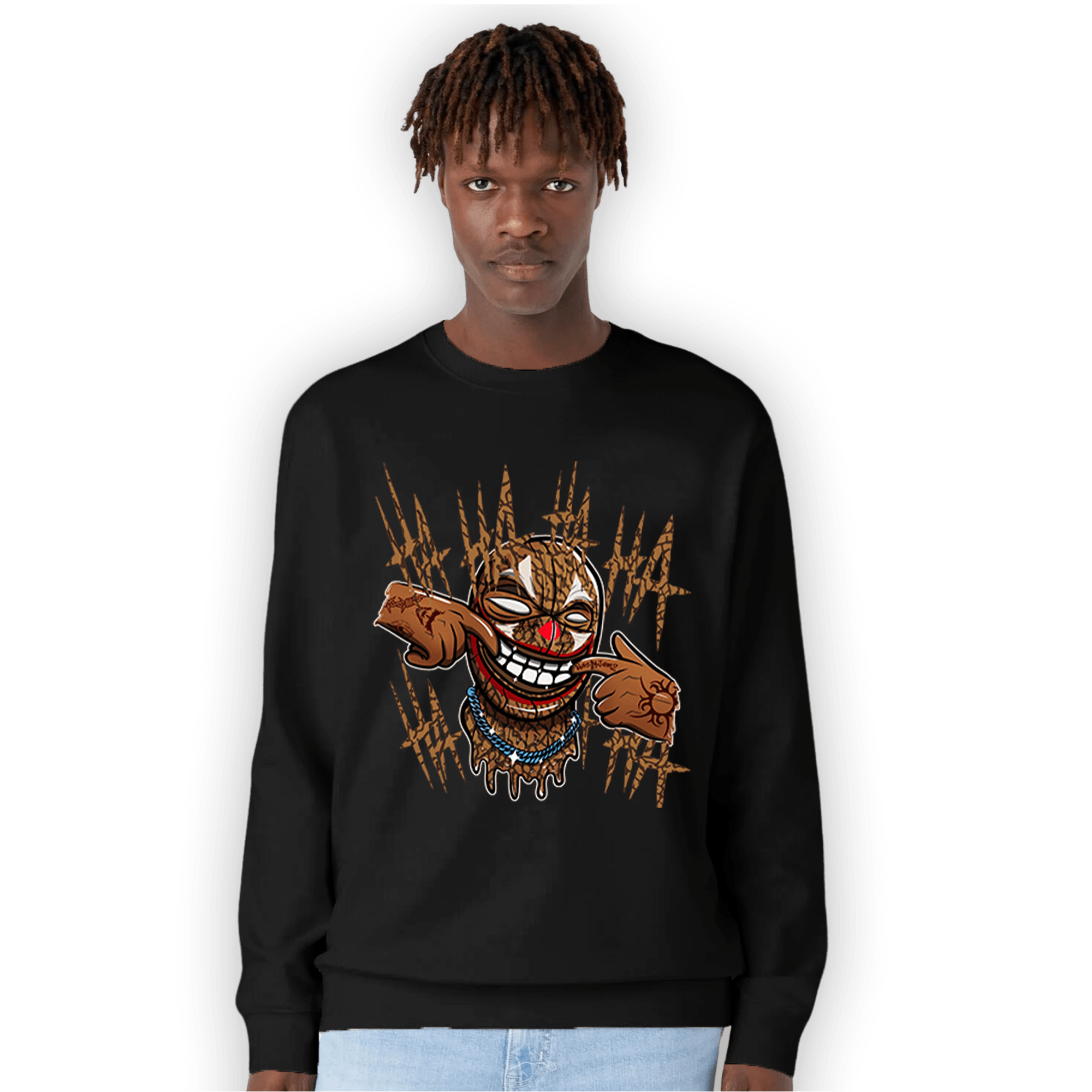 Palomino 3s Sweatshirt Match We Are All Clowns - NastyJamz