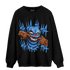 University Blue 5s Sweatshirt Match We Are All Clowns - NastyJamz