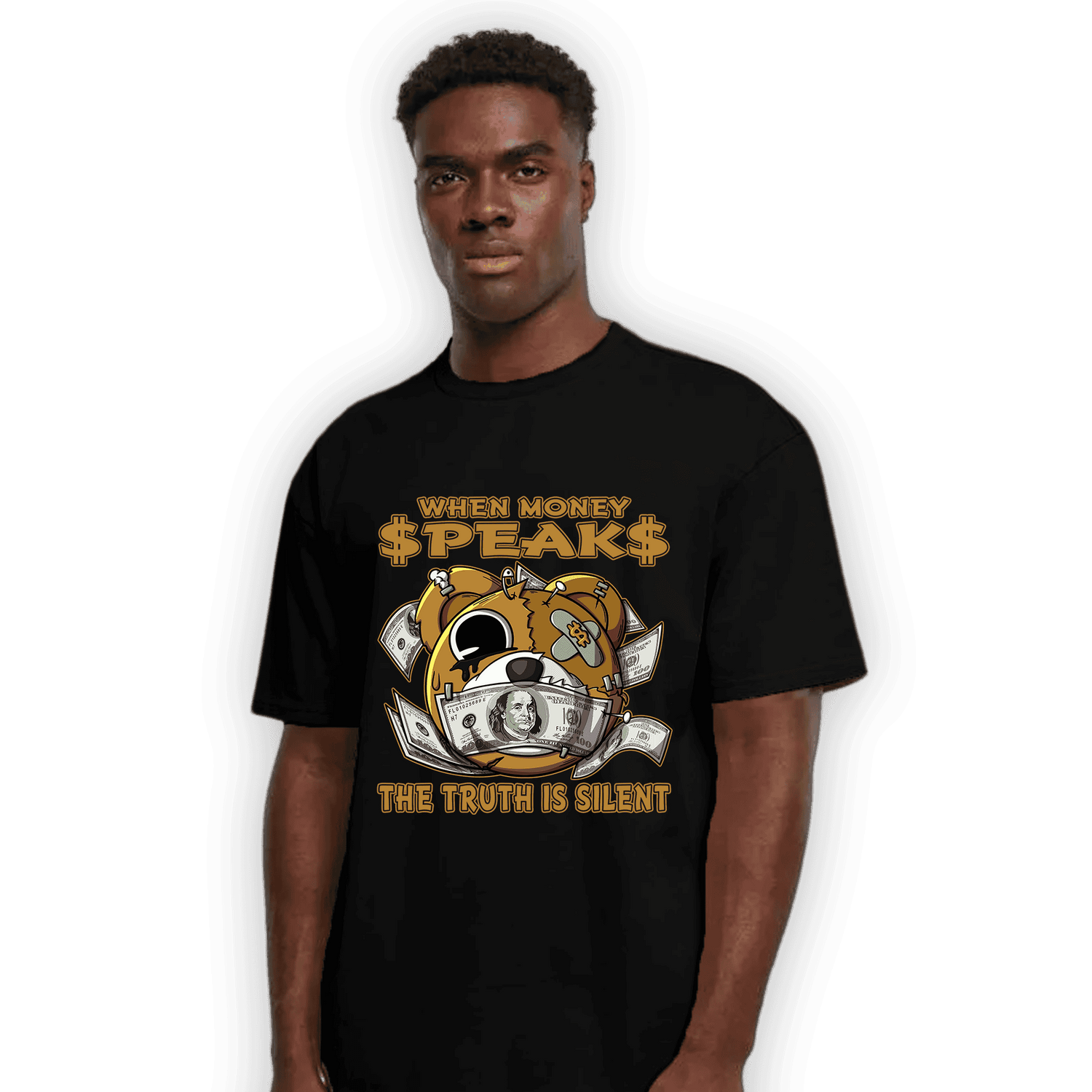 Wheat 13s T Shirt Match When Money Speaks BER - NastyJamz