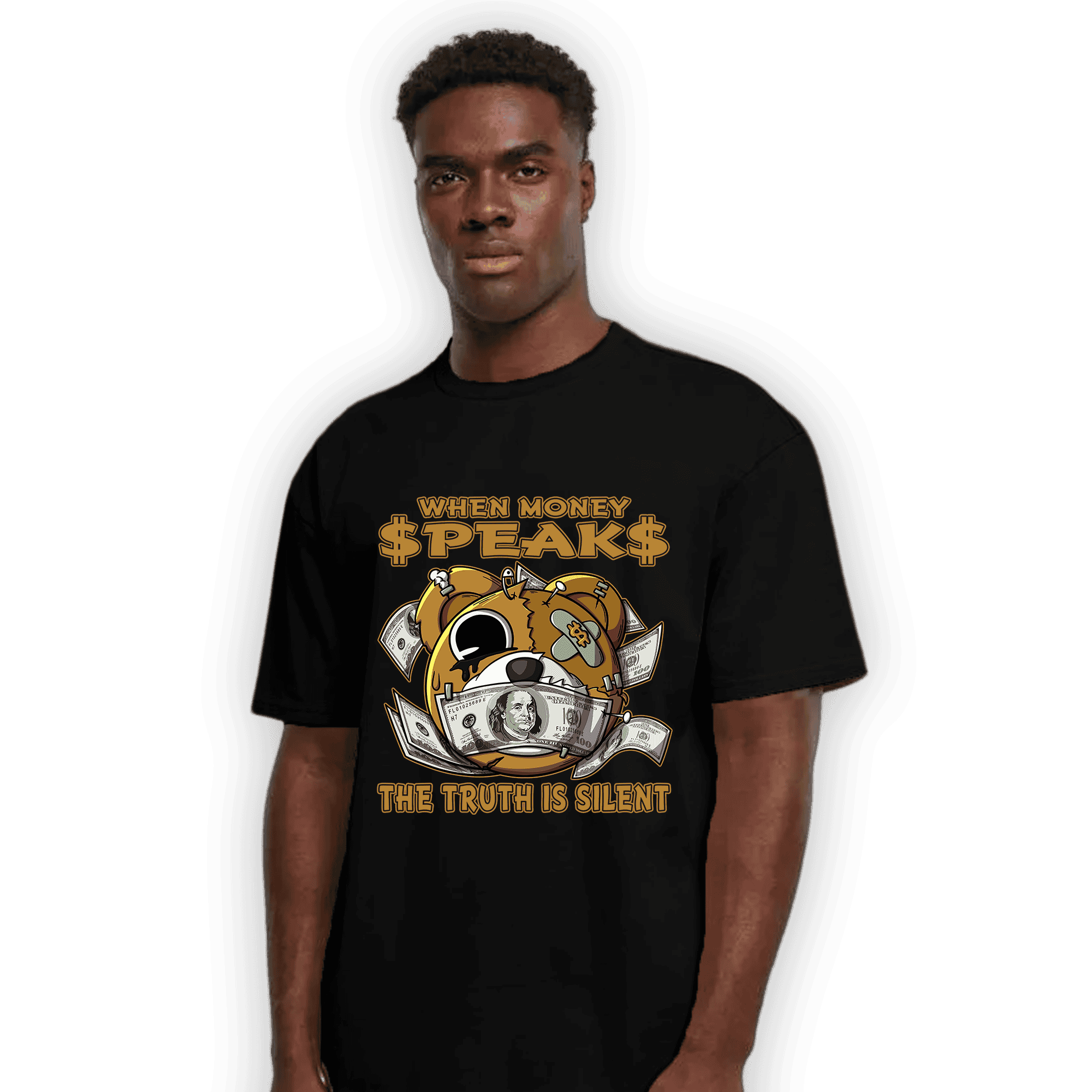 Wheat 13s T Shirt Match When Money Speaks BER - NastyJamz