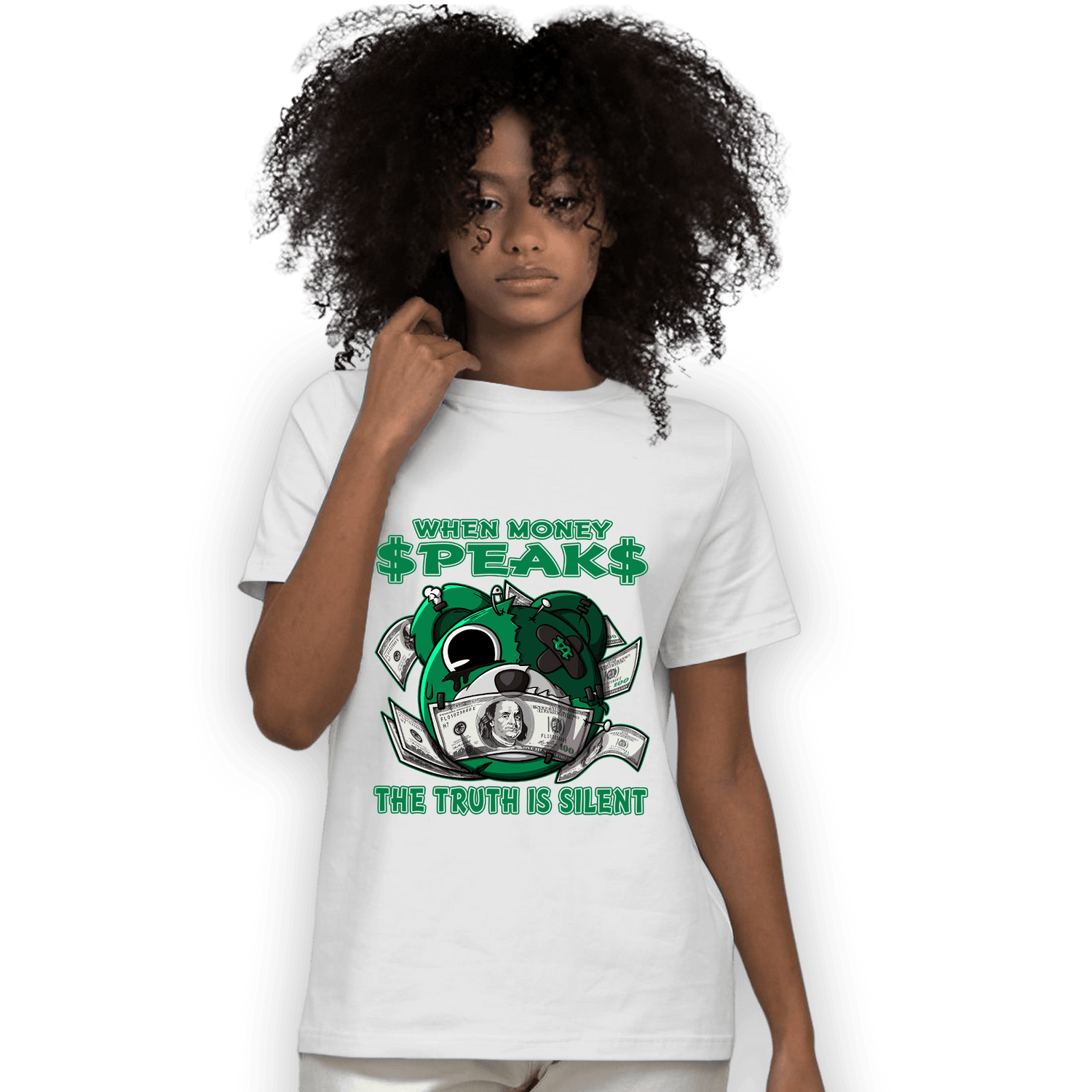 Celtic Lucky Green 1s T Shirt Match When Money Speaks Ber - NastyJamz