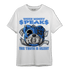 University Blue Toe 1s T Shirt Match When Money Speaks Ber - NastyJamz